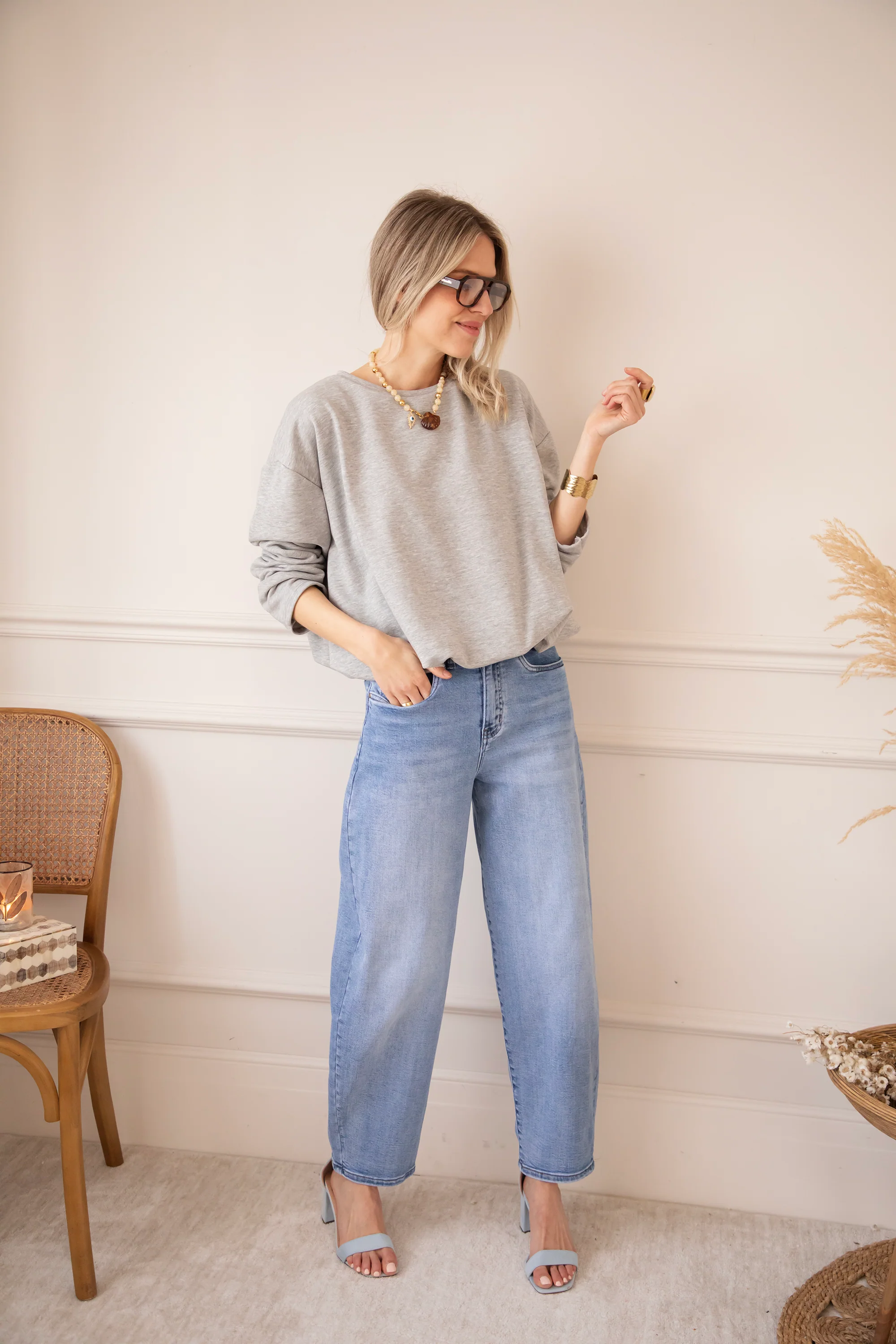 Soft Stretch Grey - Sweater - Image 9