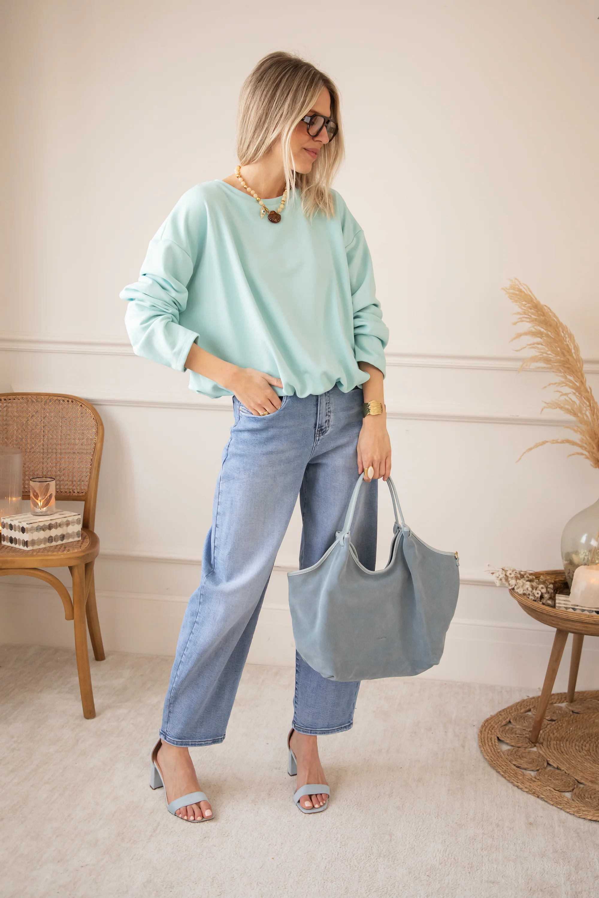 Soft Stretch Mint - Sweater - Image 2