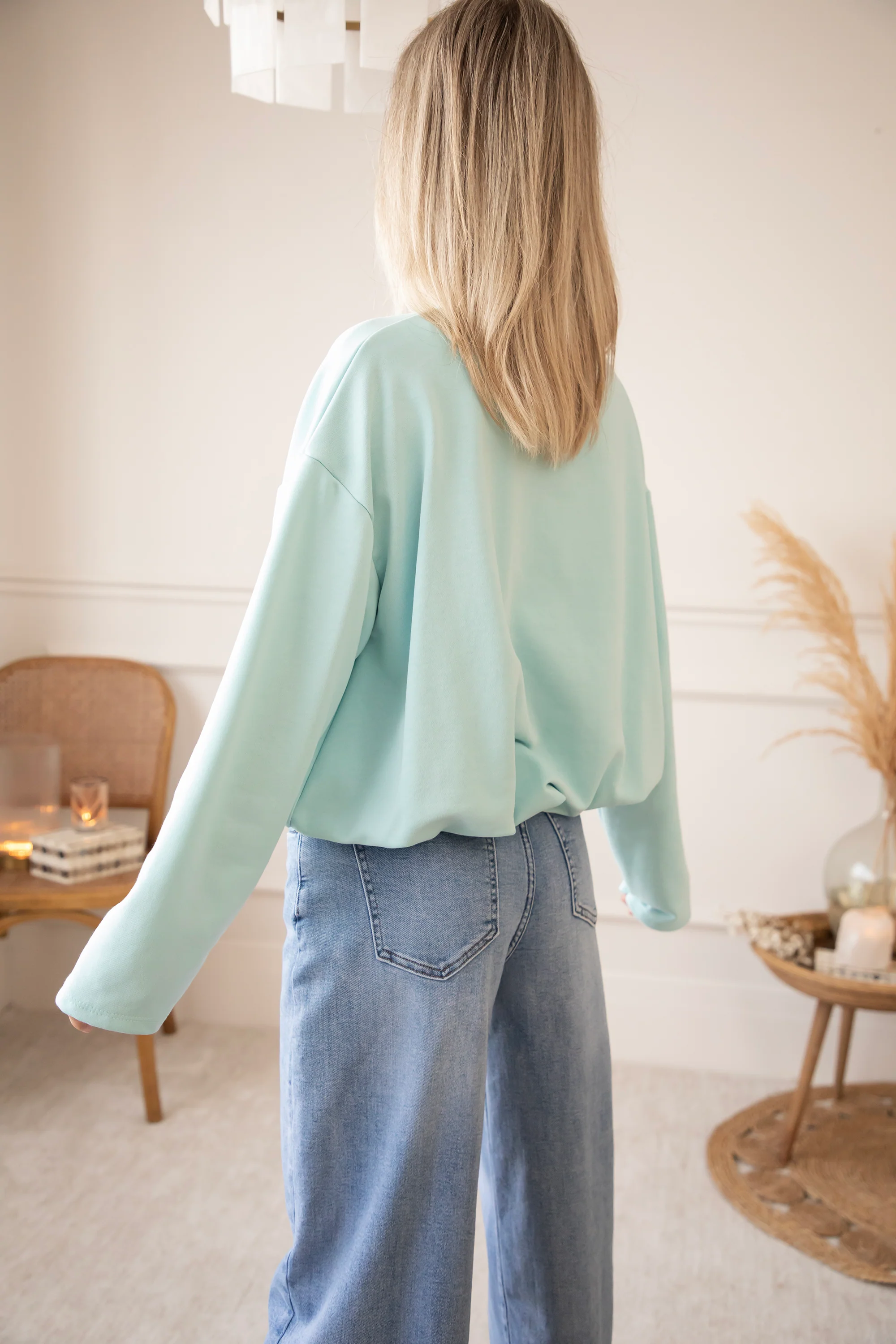 Soft Stretch Mint - Sweater - Image 4