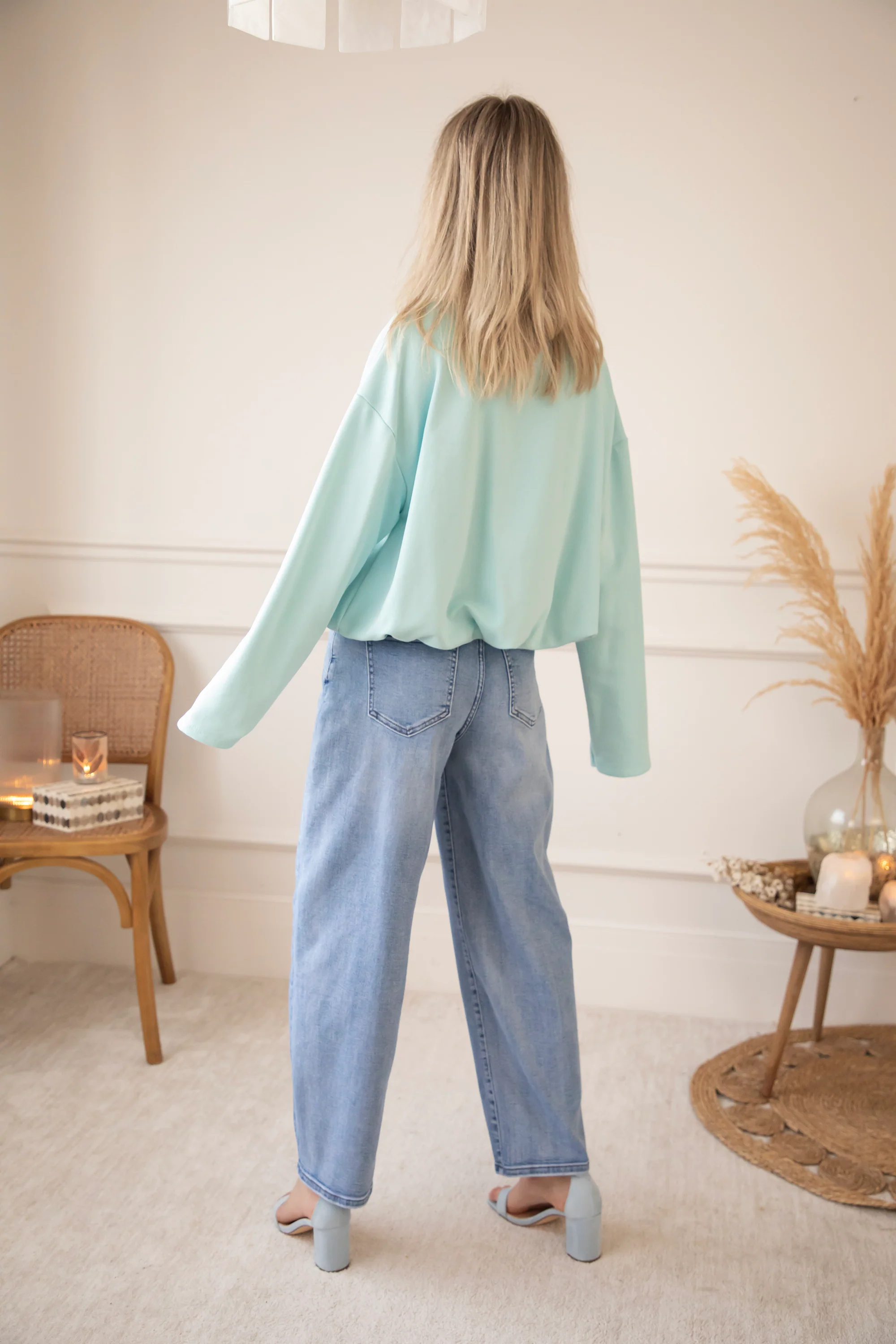 Soft Stretch Mint - Sweater - Image 6