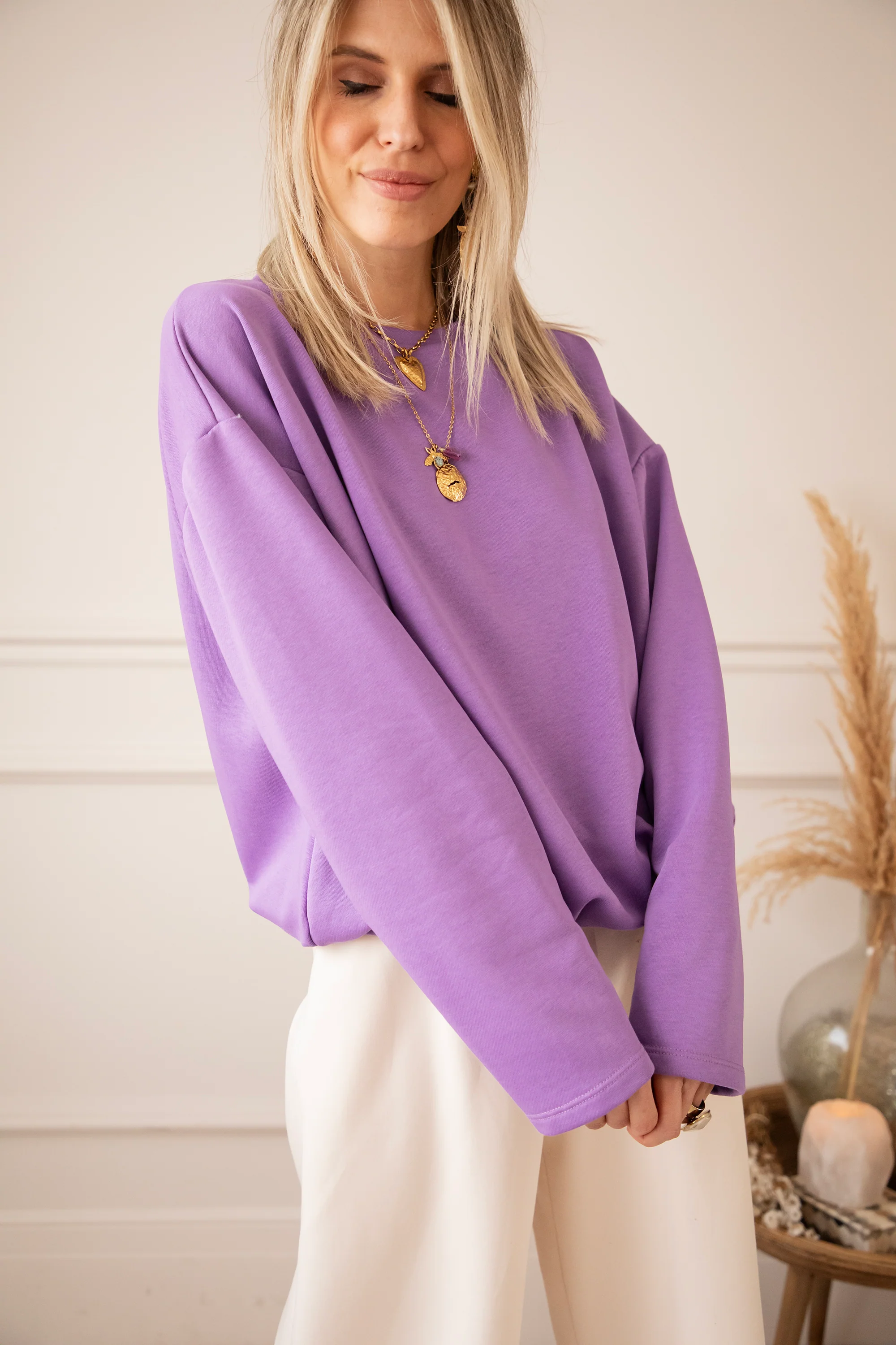 Soft Stretch Purple - Sweater - Image 5