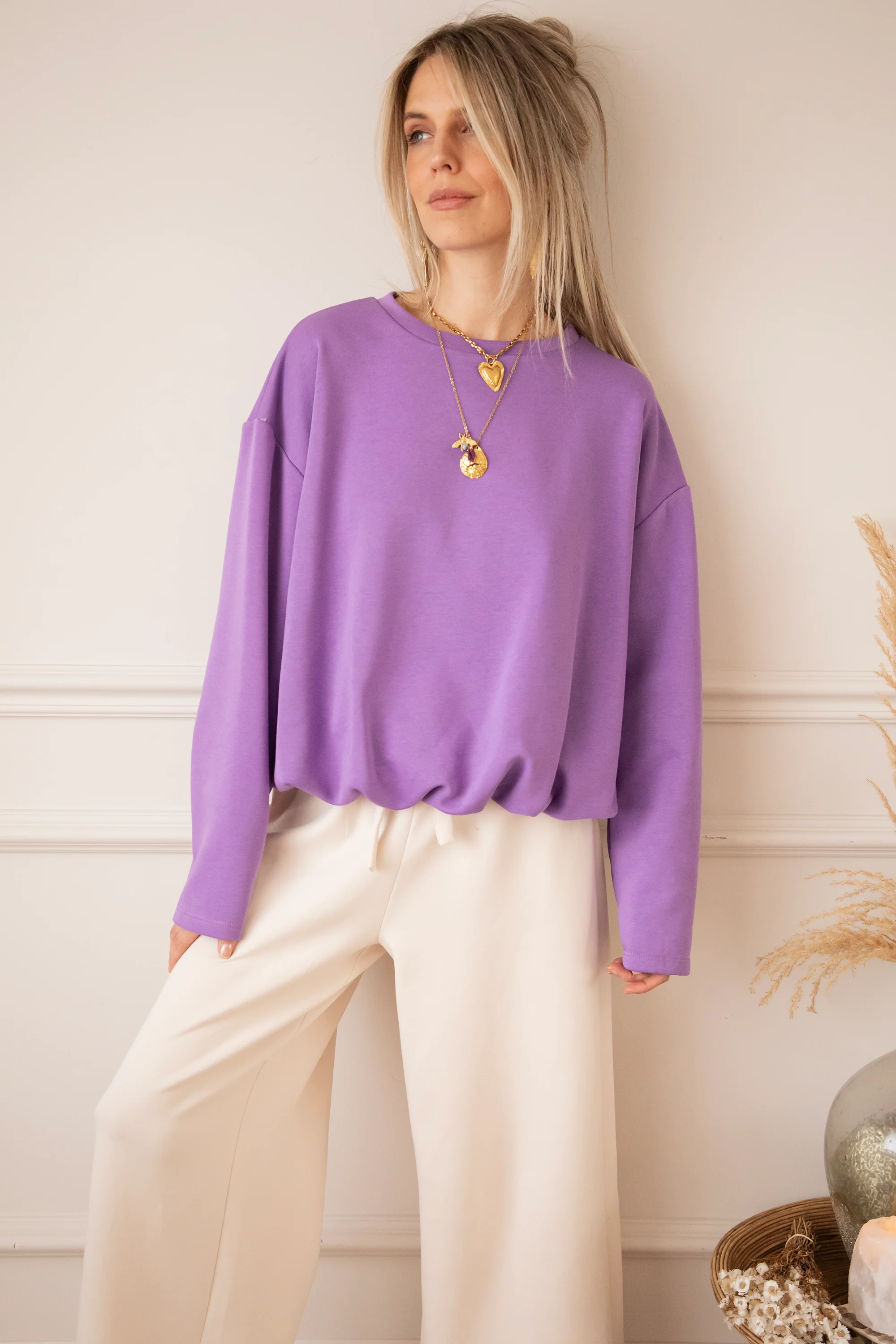 Soft Stretch Purple - Sweater - Image 6