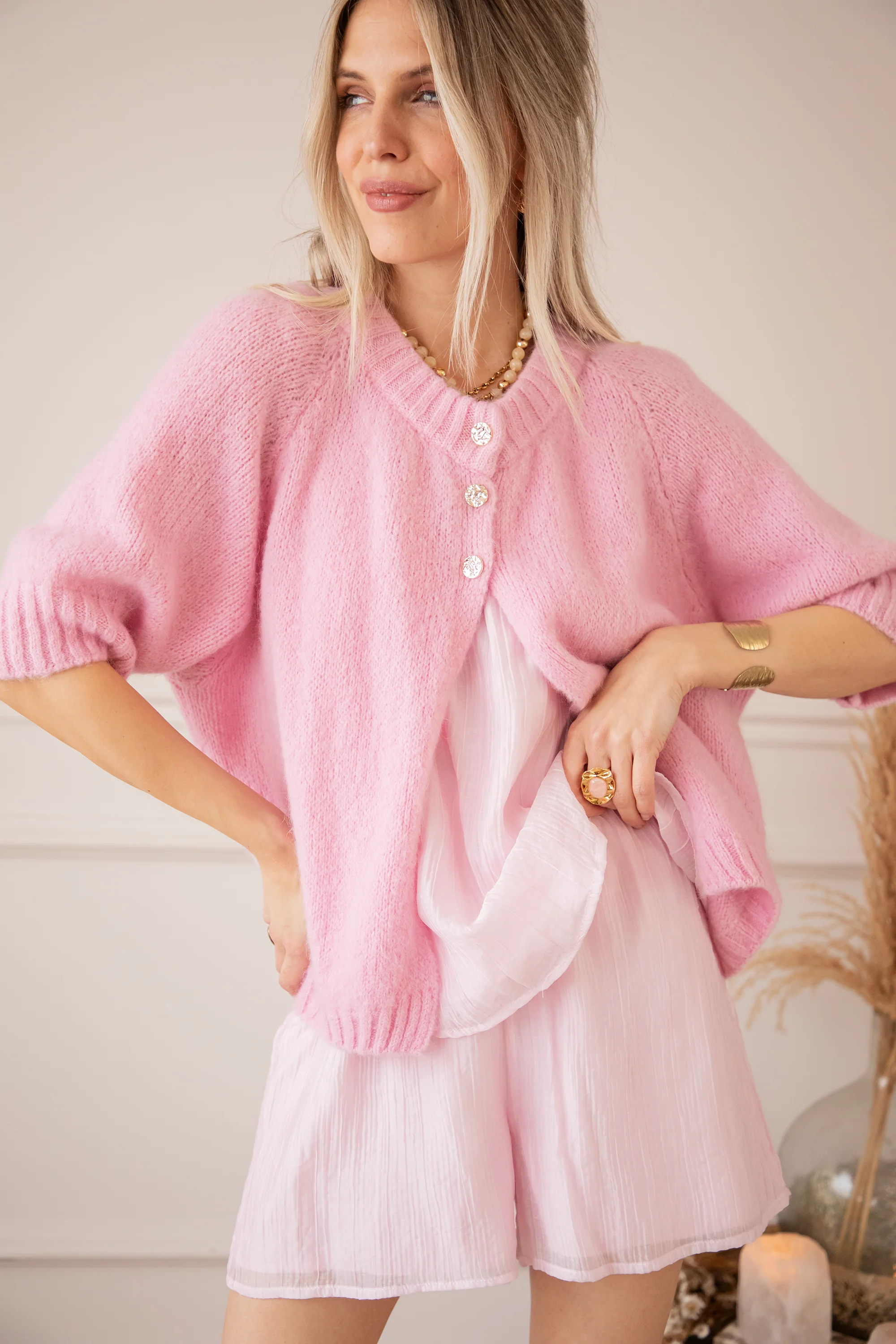 Soft Sunset Baby Pink - Combi Set - Image 3