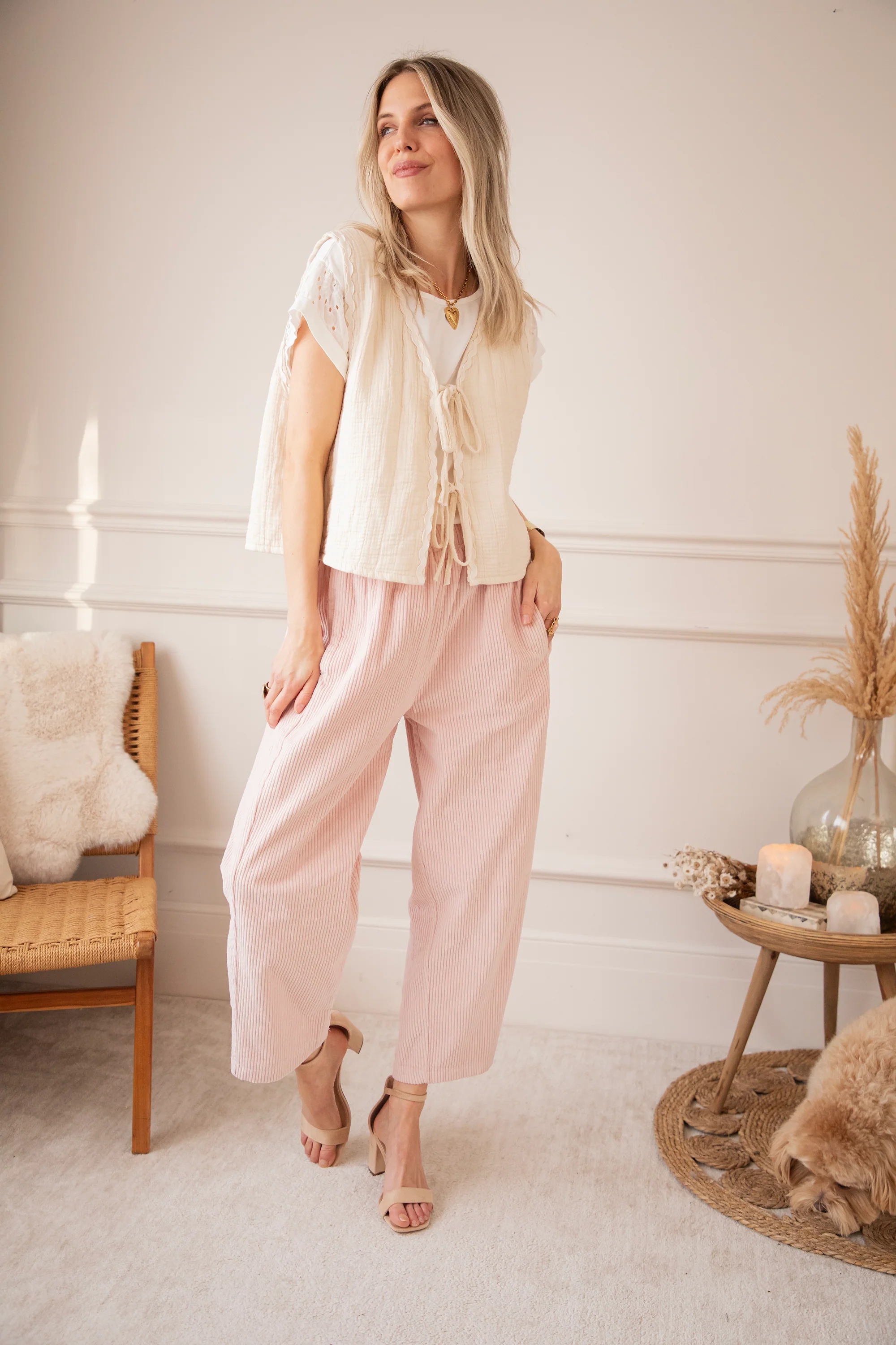 Soft Tetra Thoughts Beige - Vest - Image 4