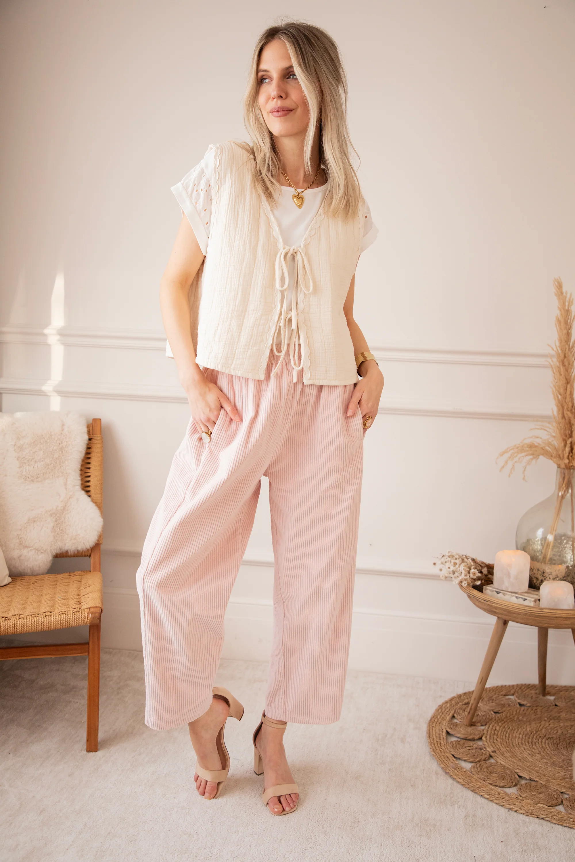 Soft Tetra Thoughts Beige - Vest - Image 8