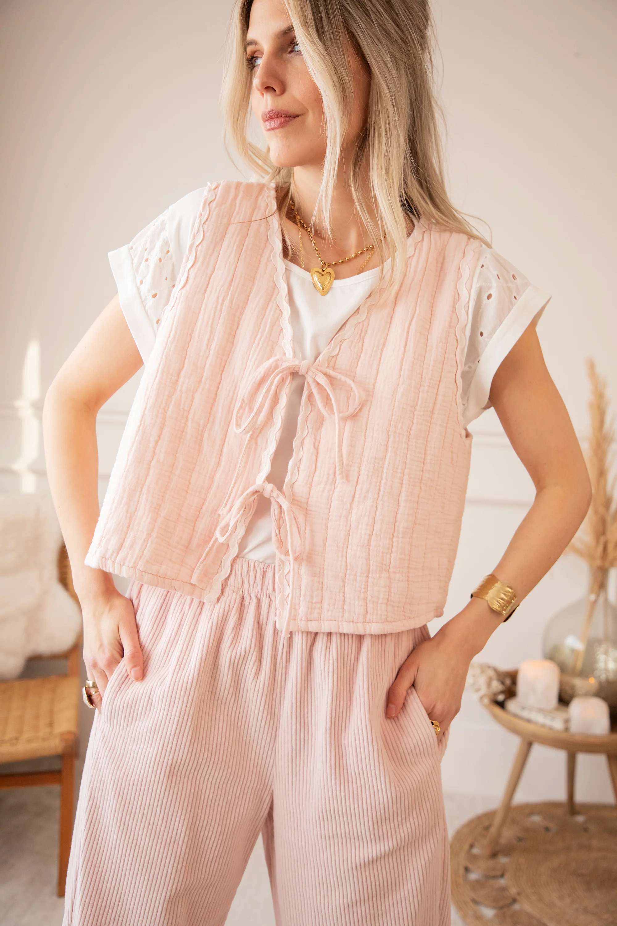 Soft Tetra Thoughts Soft Pink - Vest - Image 2