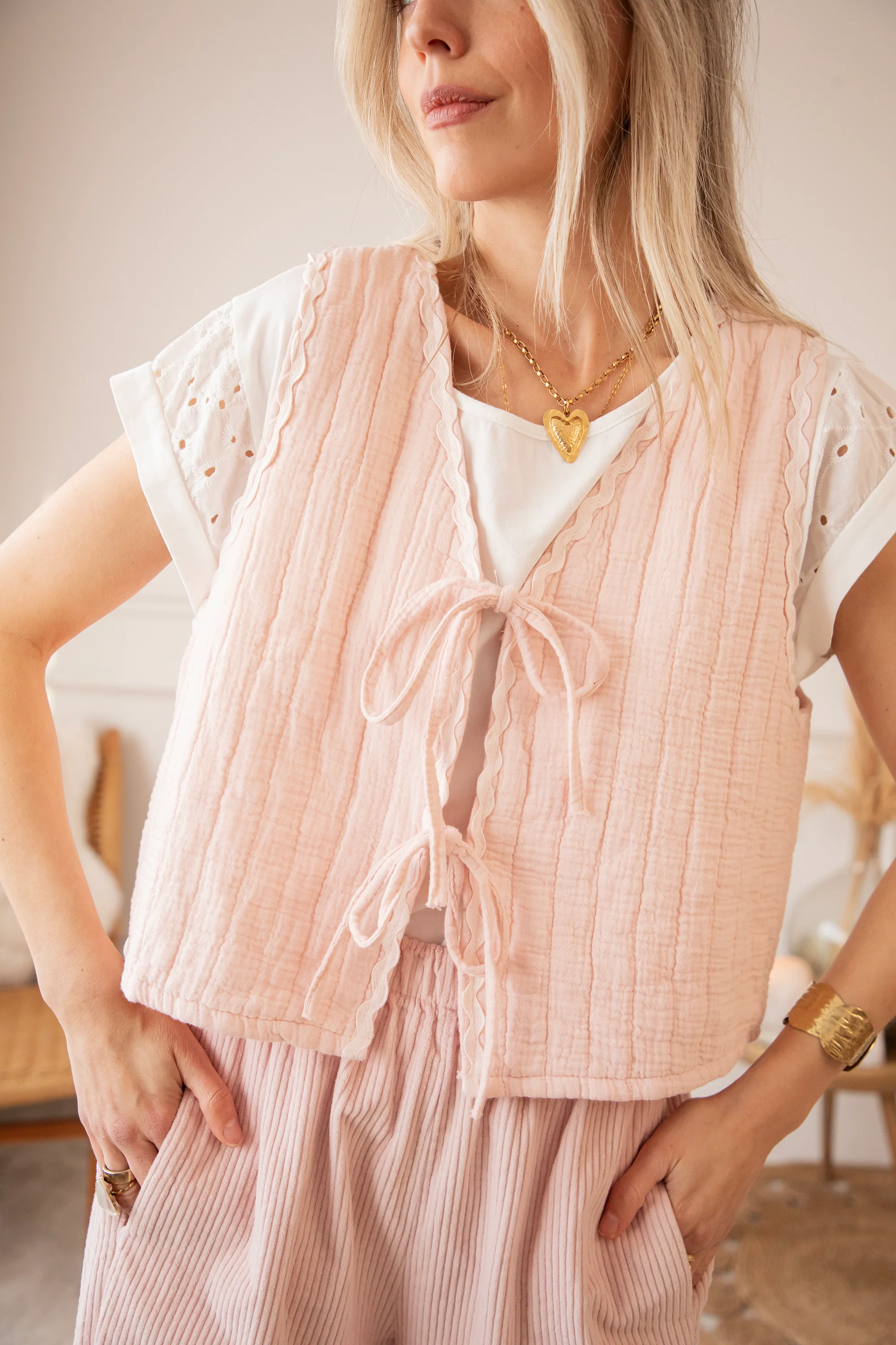 Soft Tetra Thoughts Soft Pink - Vest - Image 4