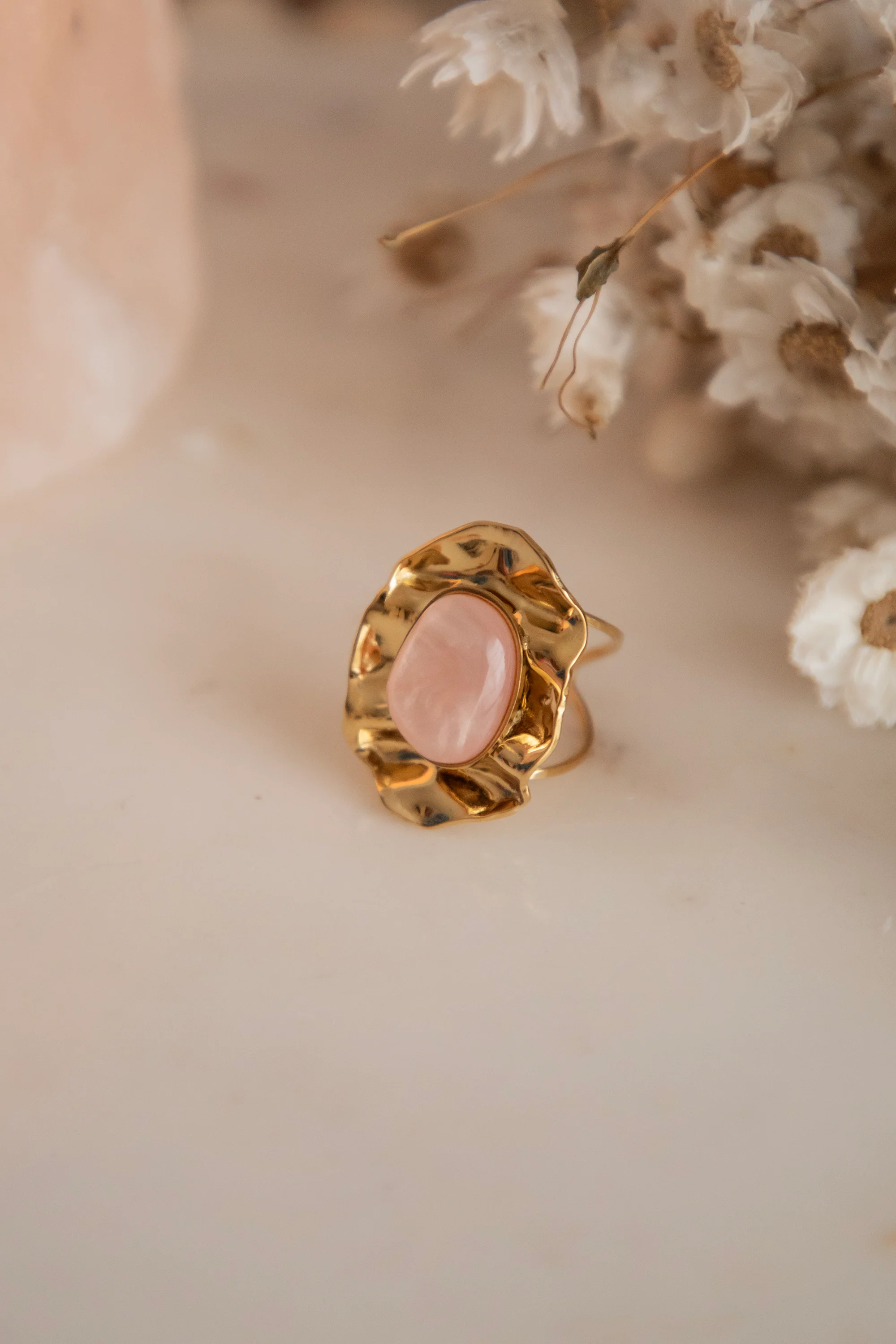 Solara Soft Pink/Gold - Ring - Image 2