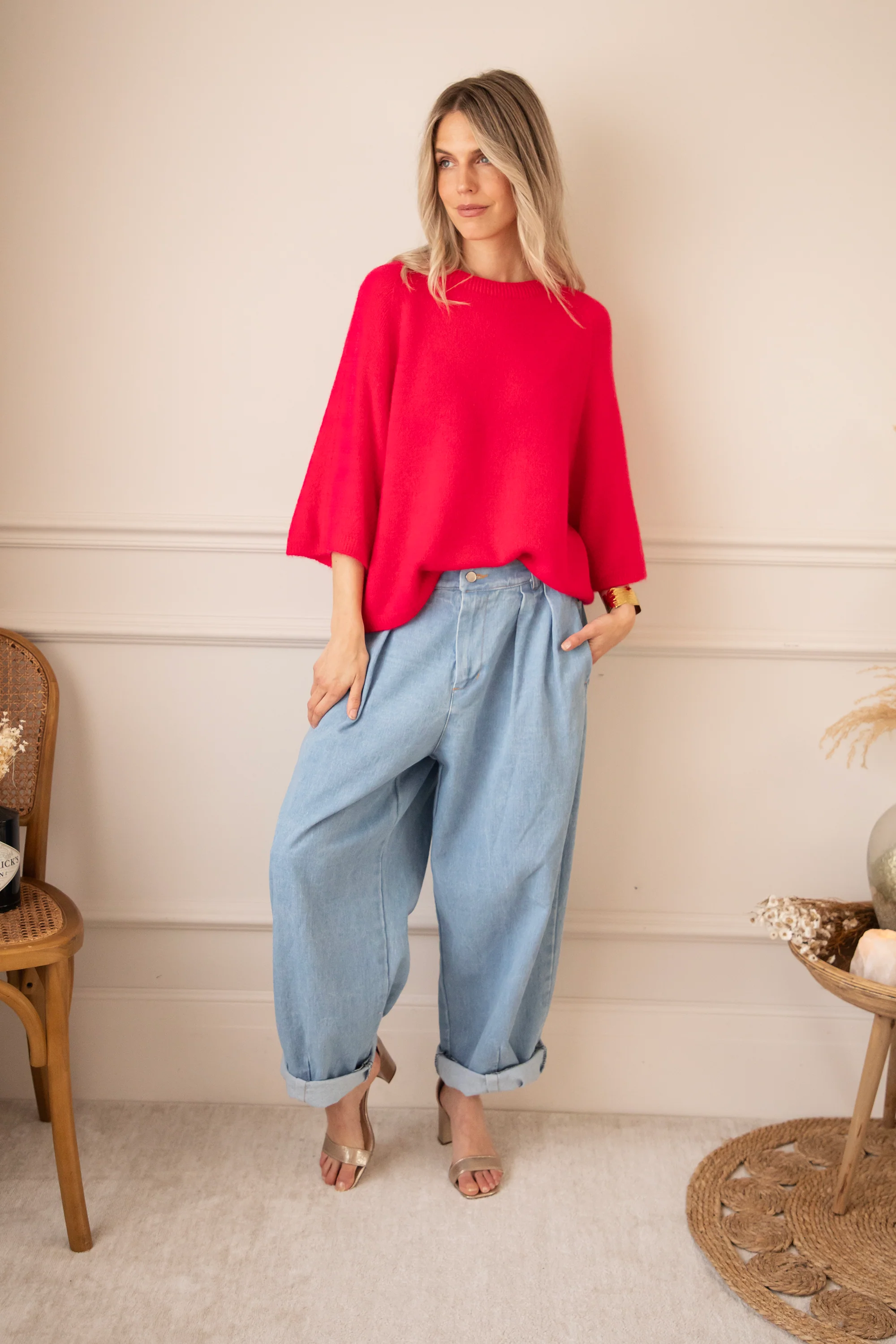 Steffi Fuchsia - Trui - Image 2
