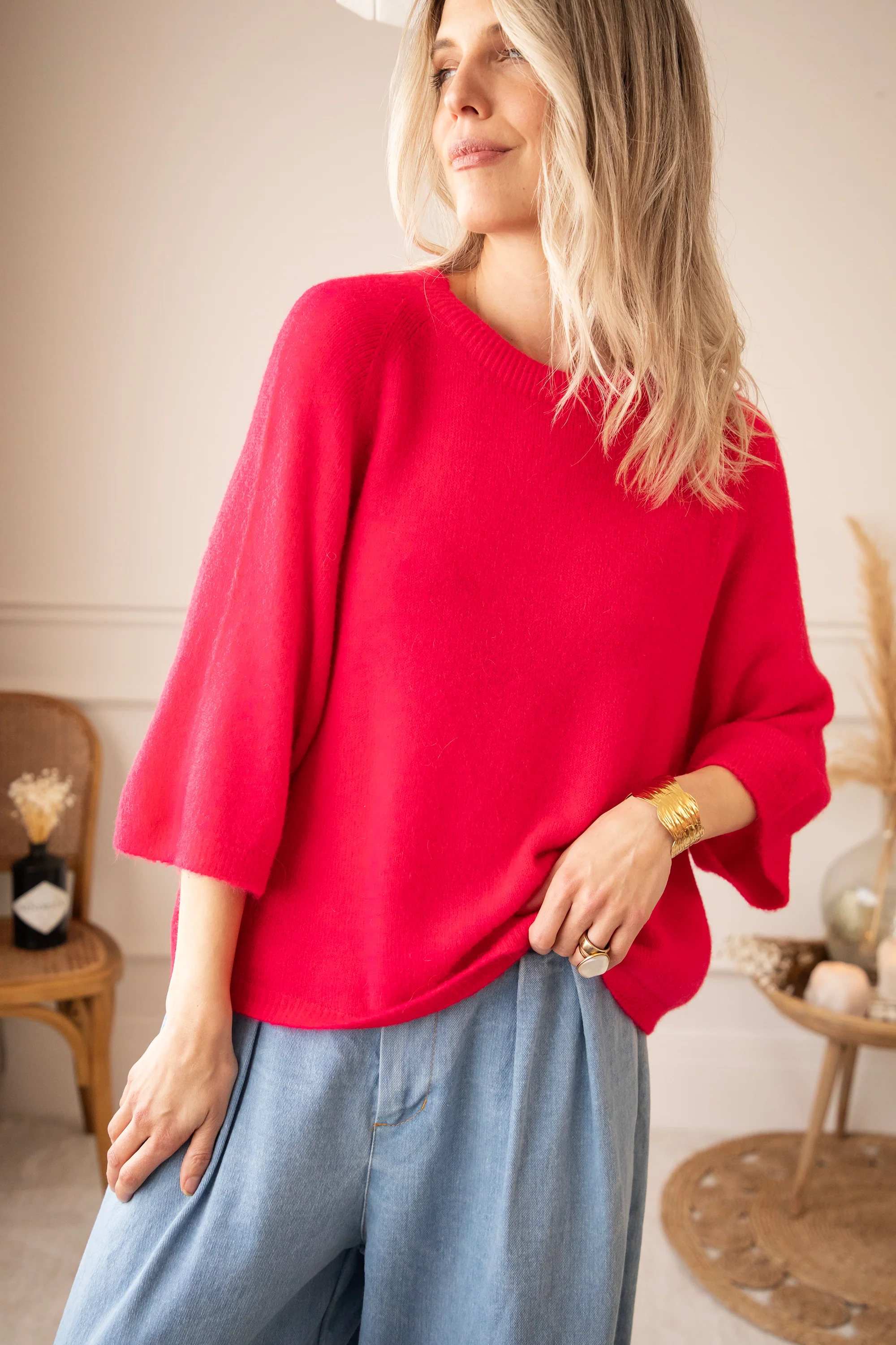 Steffi Fuchsia - Trui - Image 3