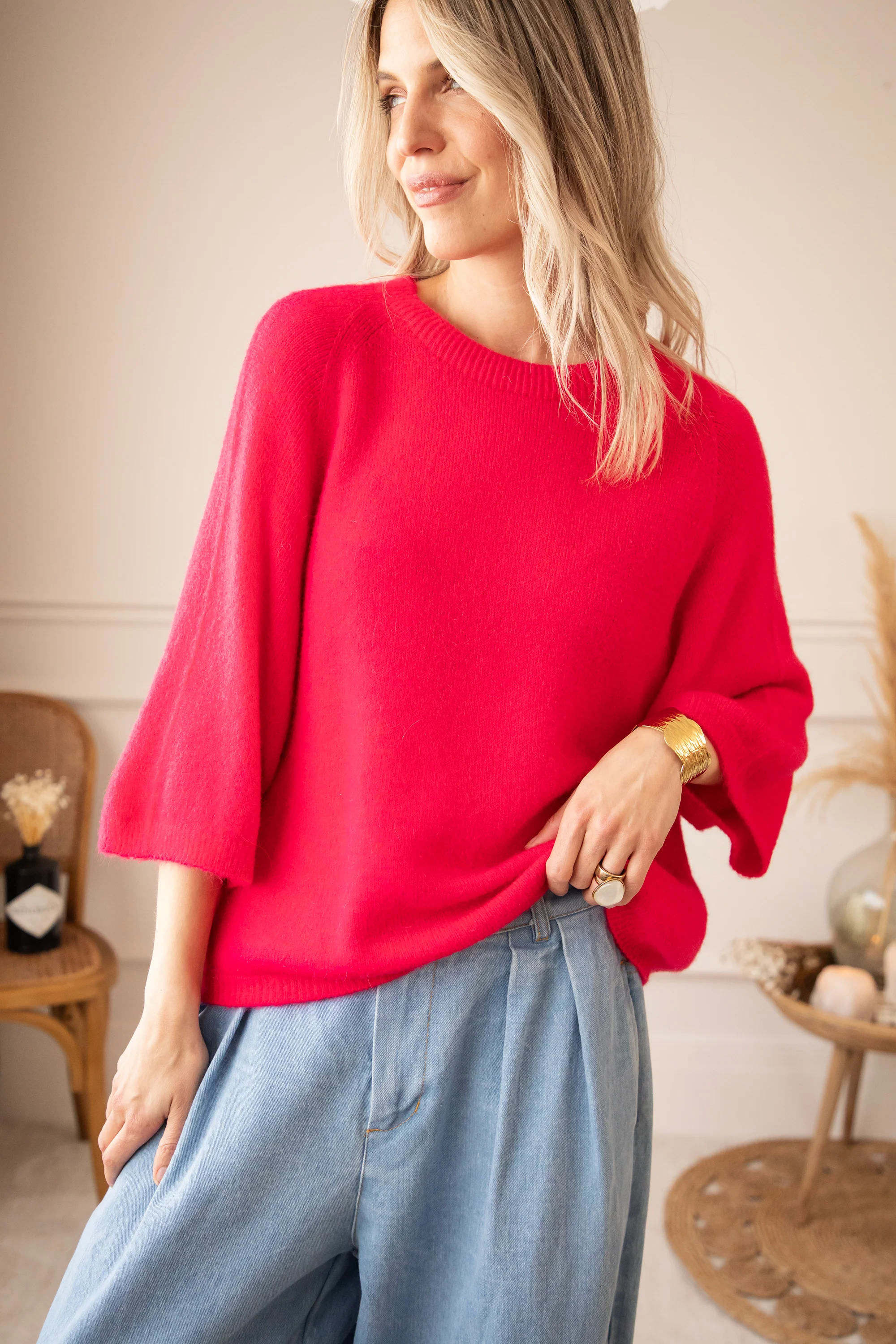 Steffi Fuchsia - Trui - Image 4