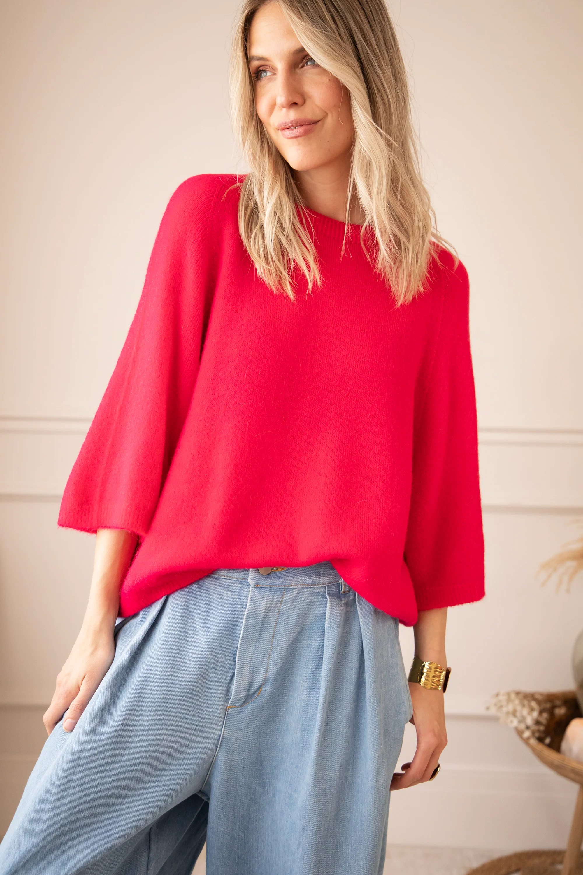 Steffi Fuchsia - Trui - Image 5