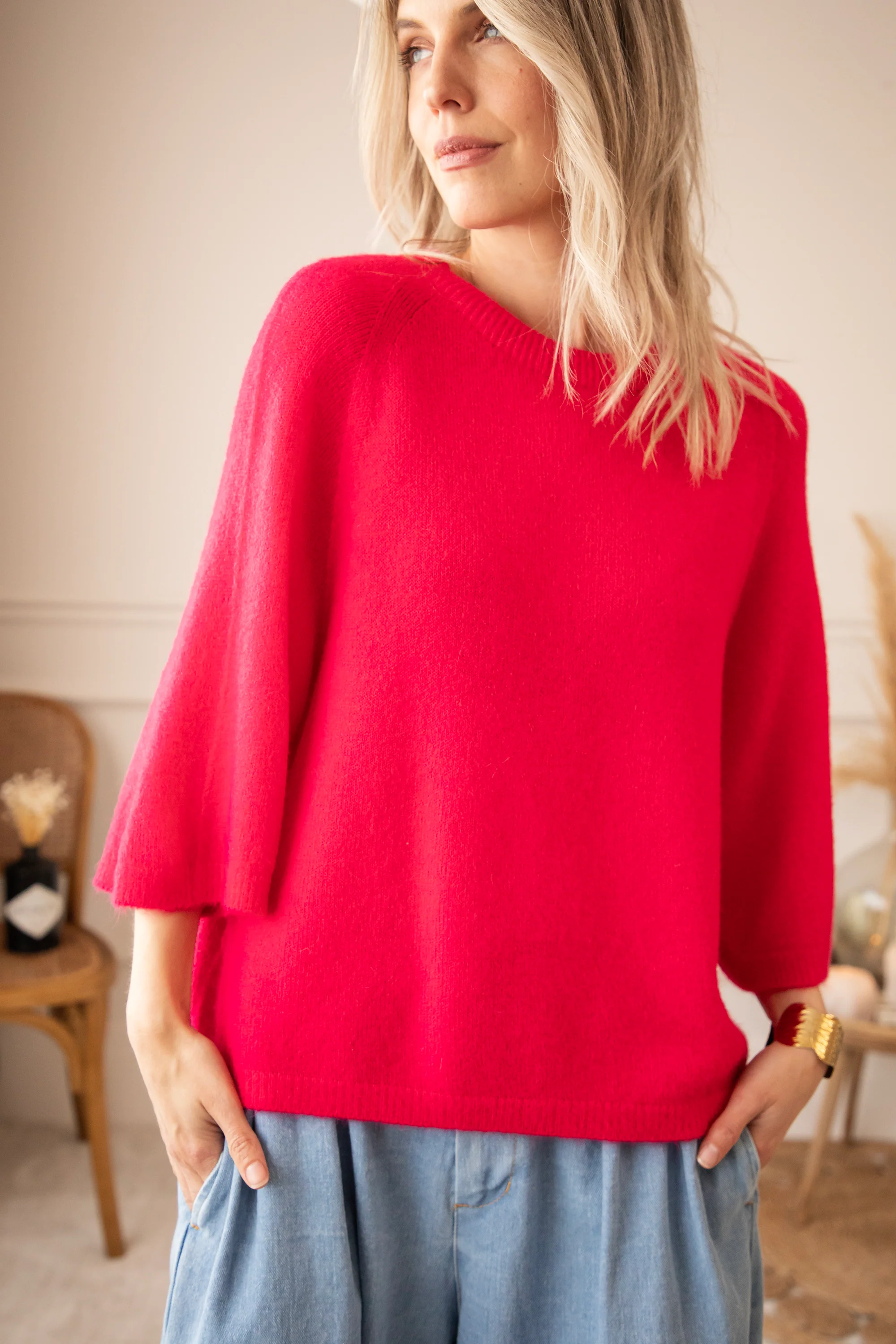 Steffi Fuchsia - Trui - Image 6