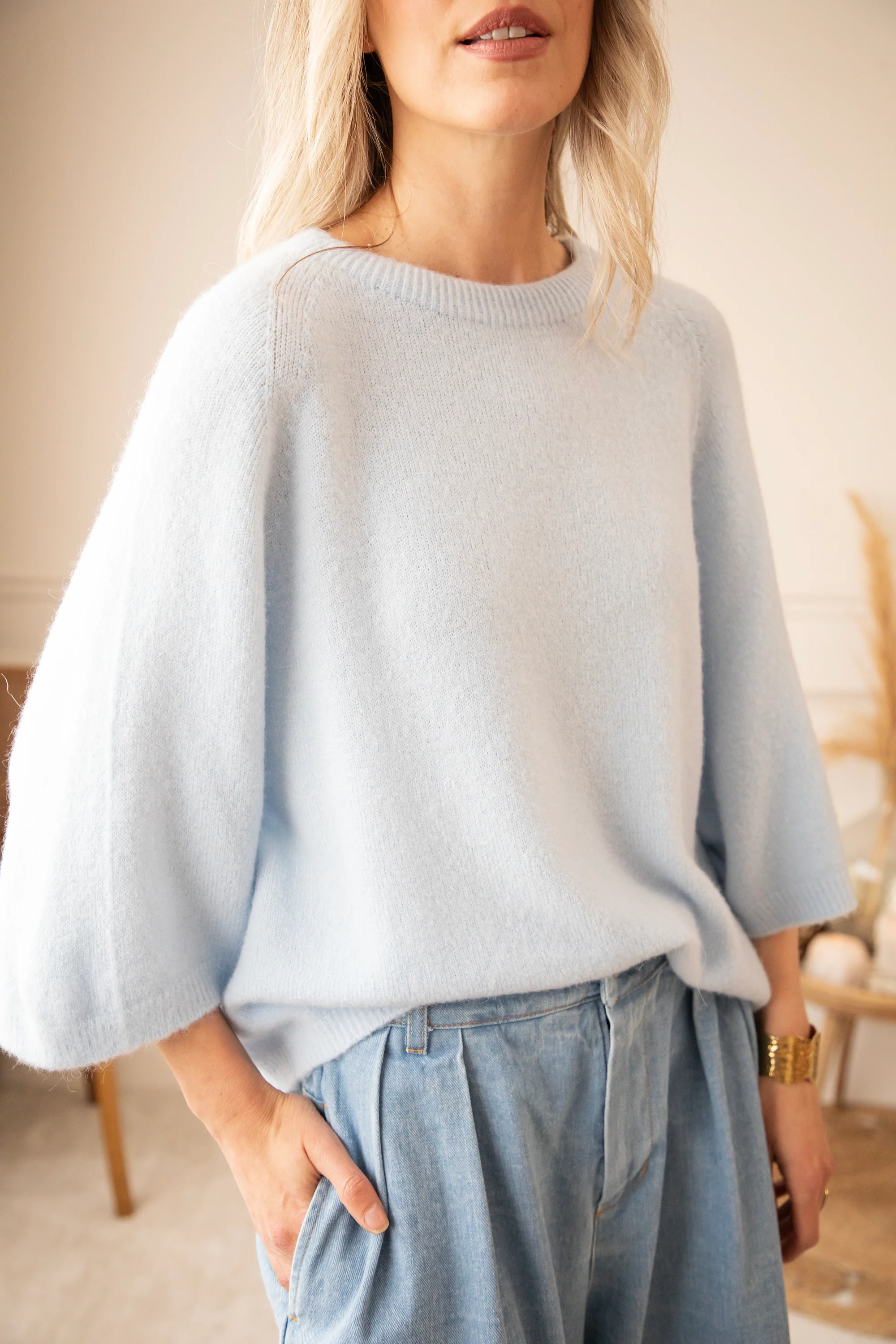 Steffi Soft Blue - Trui - Image 2