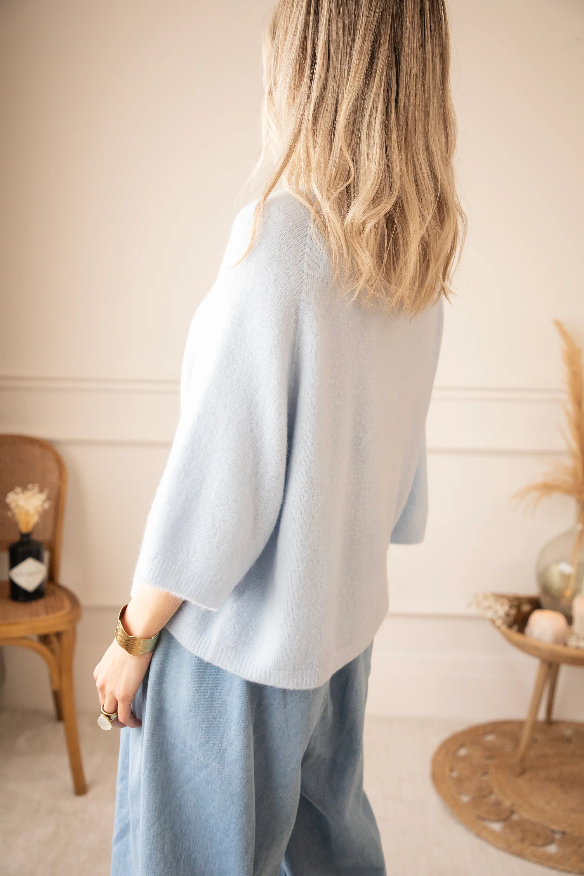 Steffi Soft Blue - Trui - Image 7