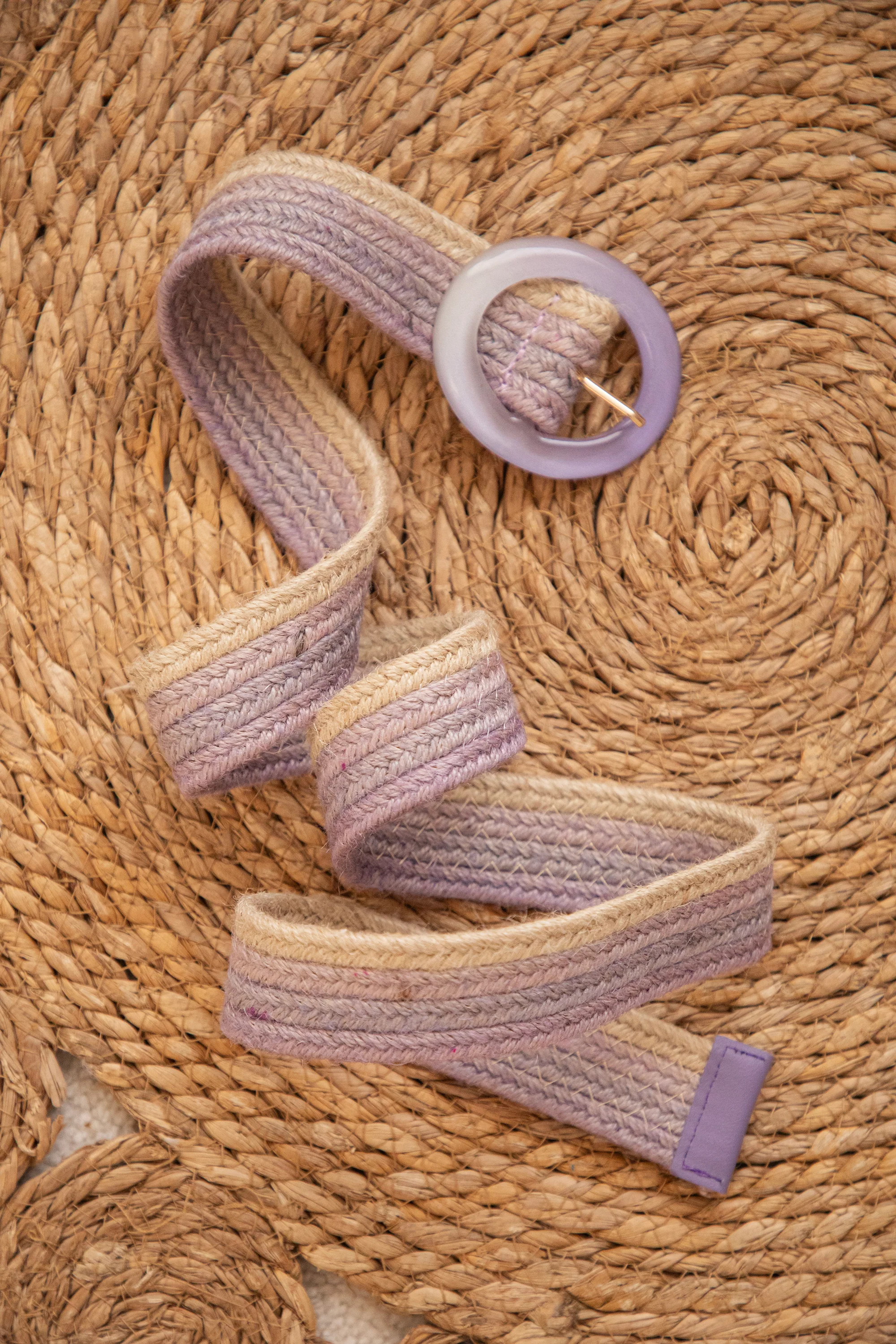 Straw Glow Lila/Beige - Riem - Image 2