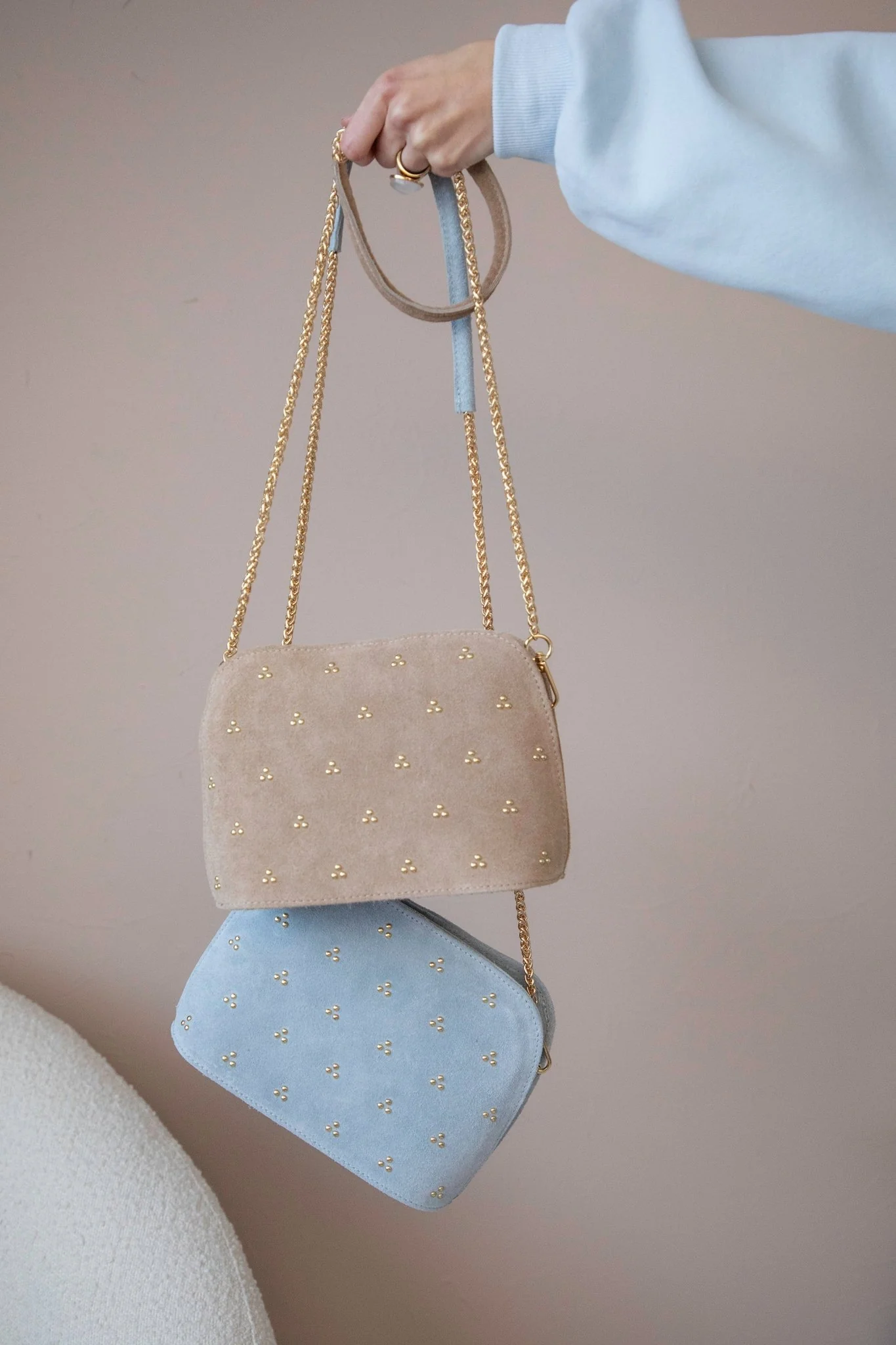 Stuède Soft Blue - Handtas - Image 19