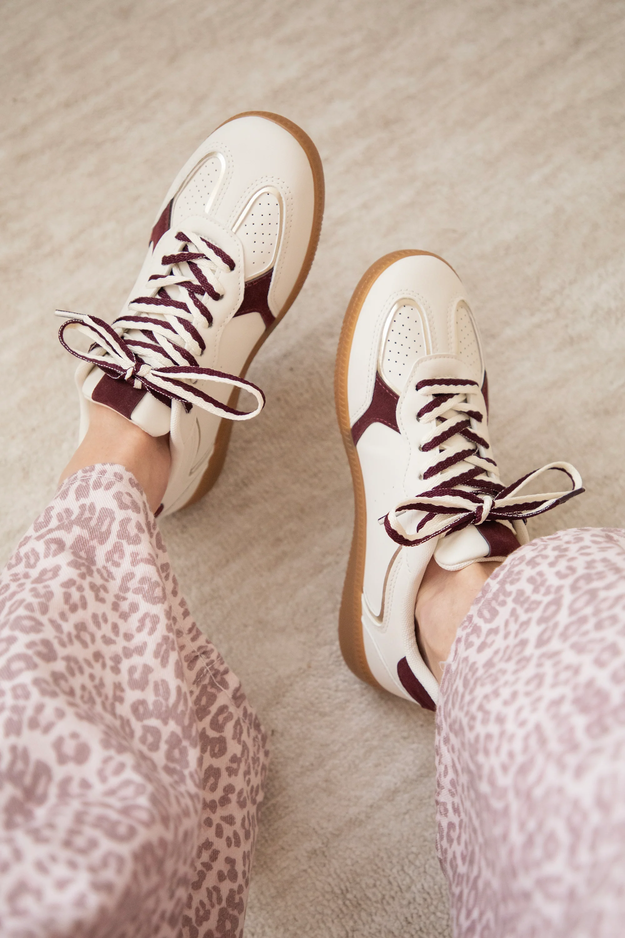 Sweet Motion Beige/Burgundy - Sneakers - Image 3