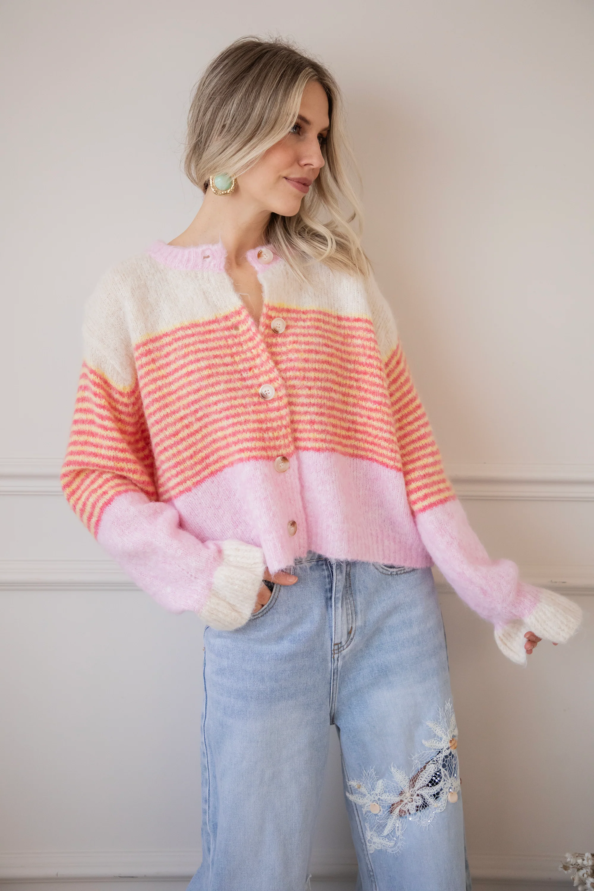 Sweet Rainbow Pink - Vest - Image 9