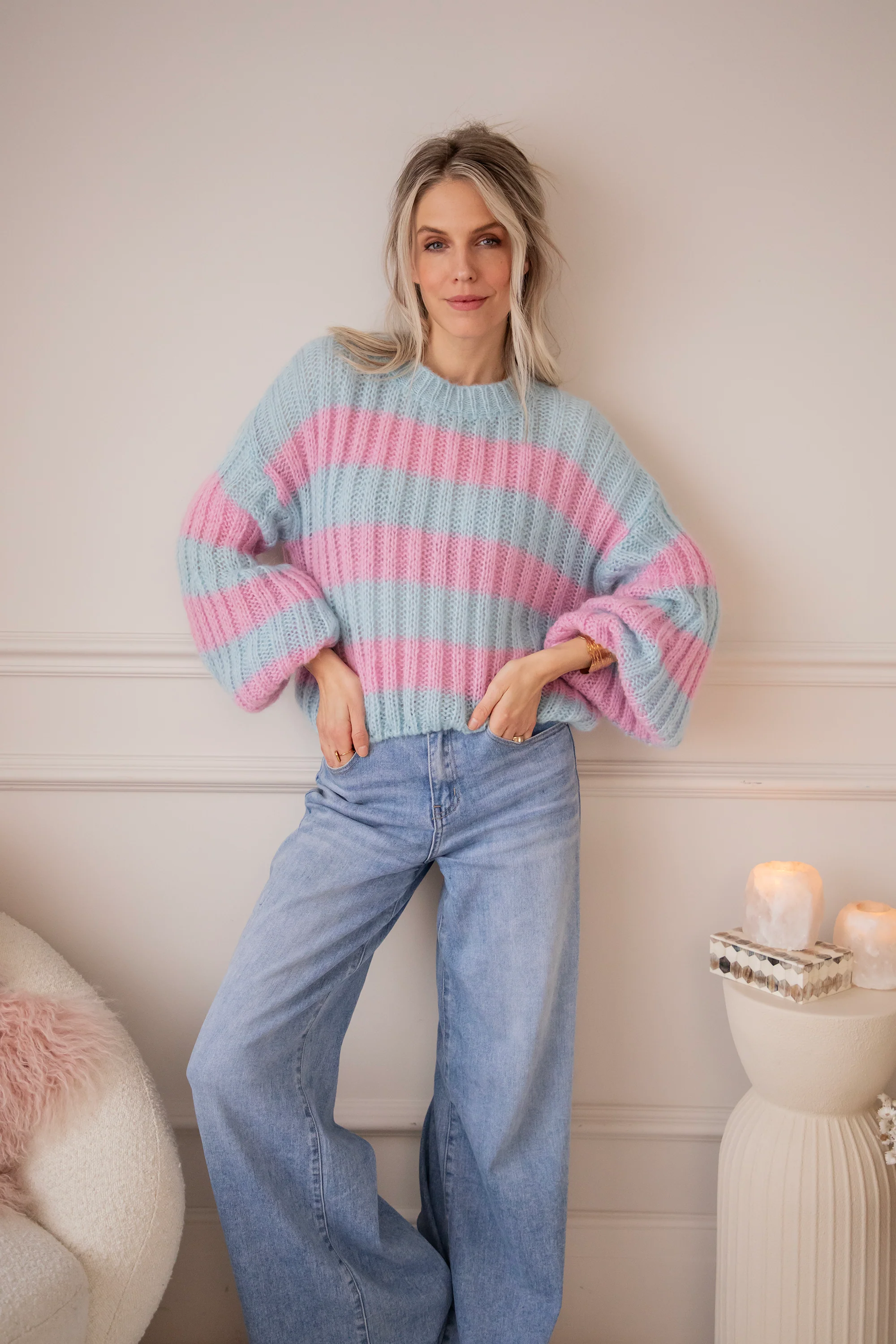 Sweet Softness Baby Blue/Baby Pink - Trui - Image 12