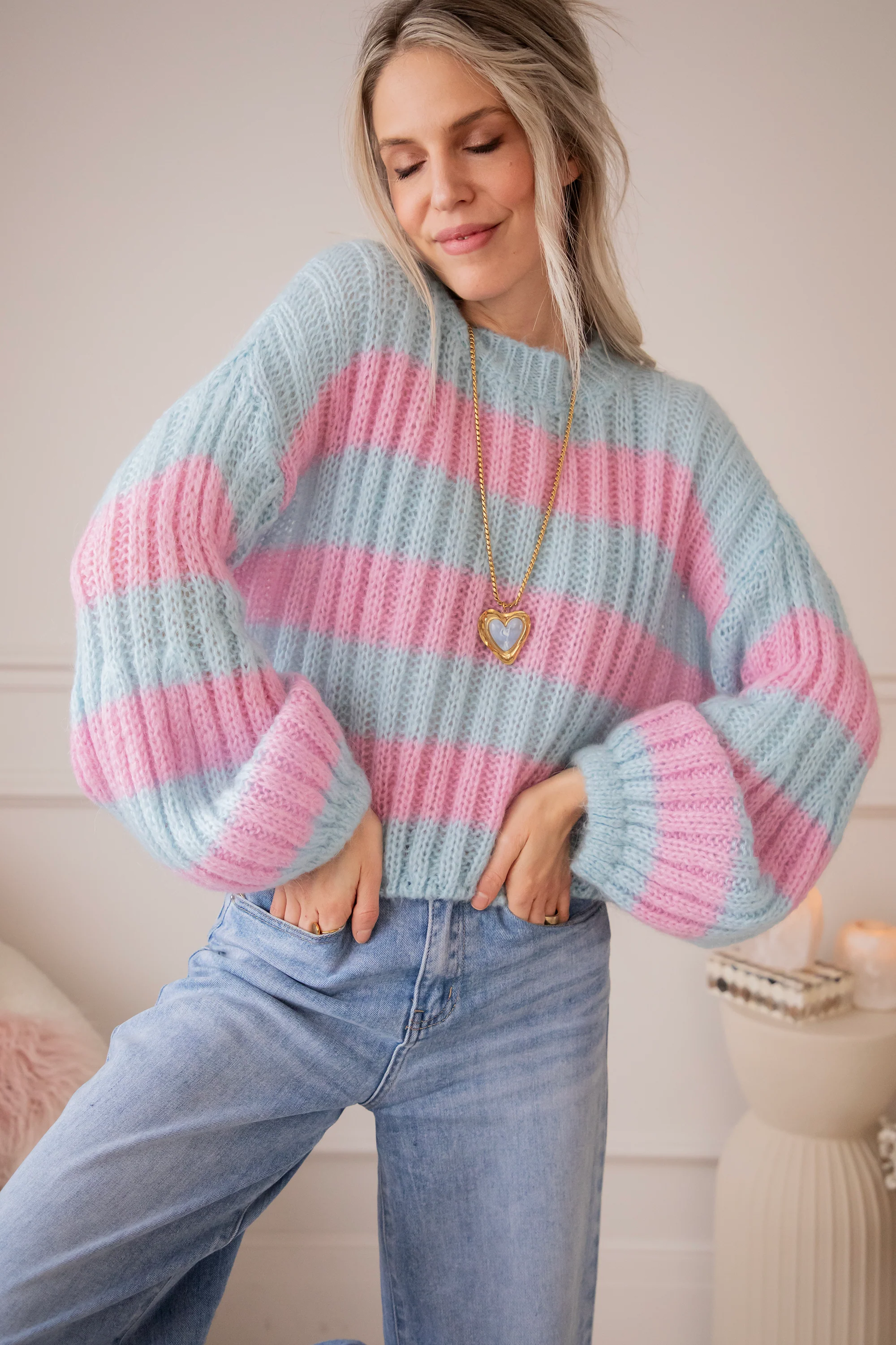 Sweet Softness Baby Blue/Baby Pink - Trui - Image 2