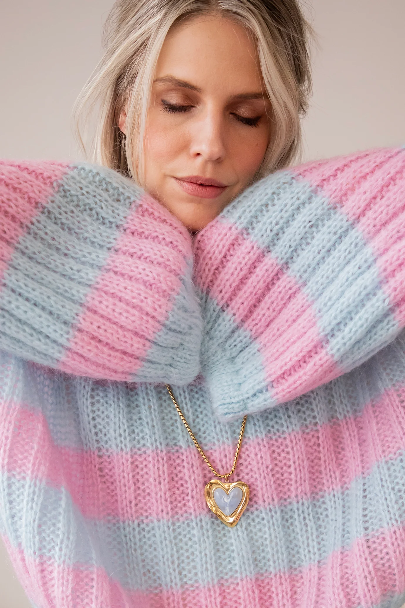 Sweet Softness Baby Blue/Baby Pink - Trui - Image 4
