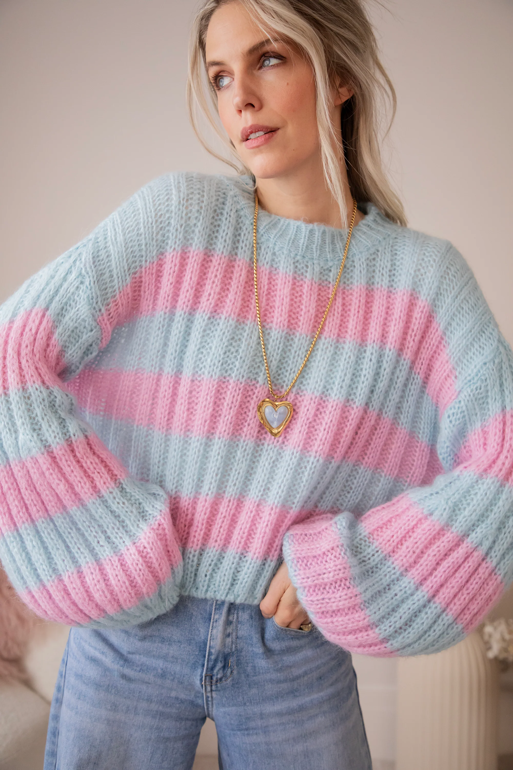 Sweet Softness Baby Blue/Baby Pink - Trui - Image 5