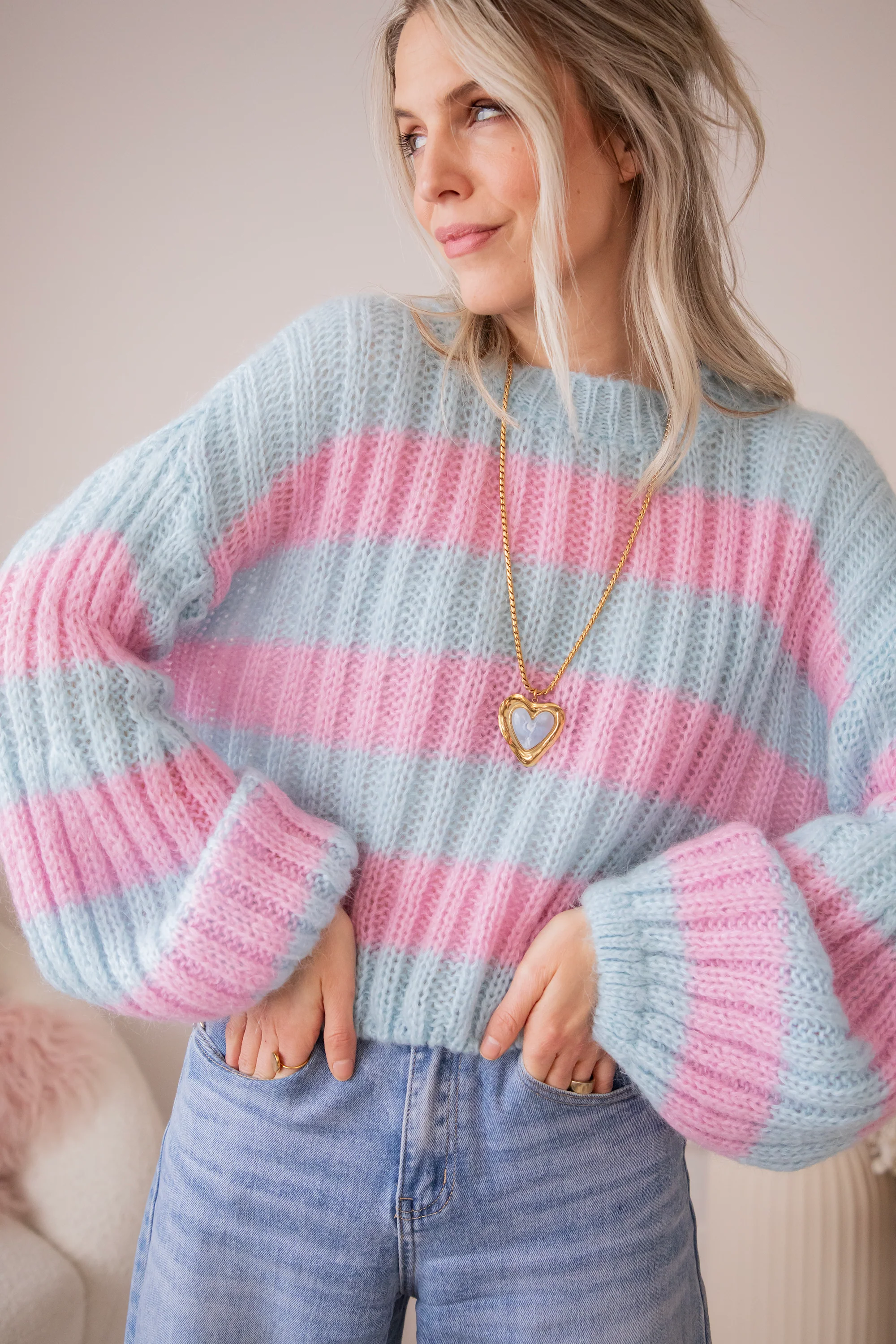 Sweet Softness Baby Blue/Baby Pink - Trui - Image 6