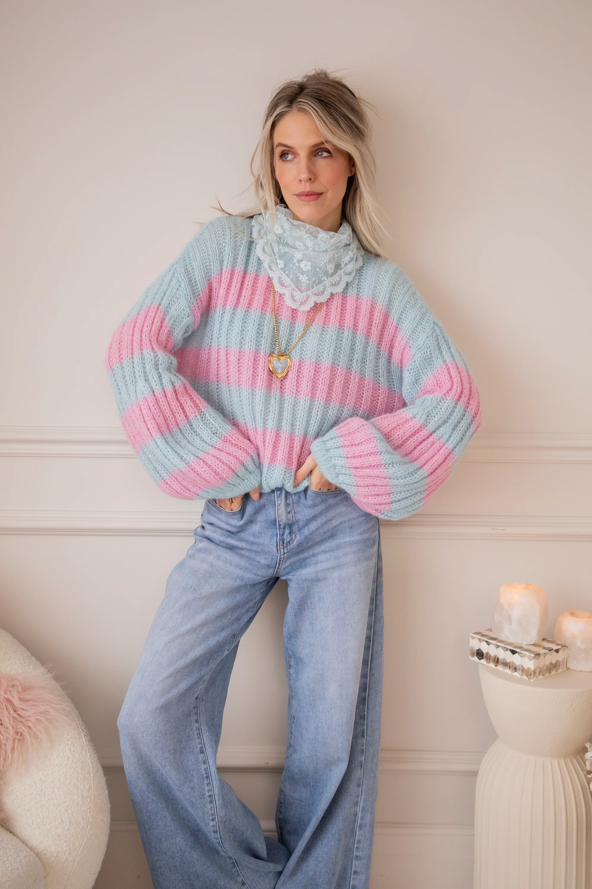Sweet Softness Baby Blue/Baby Pink - Trui - Image 9
