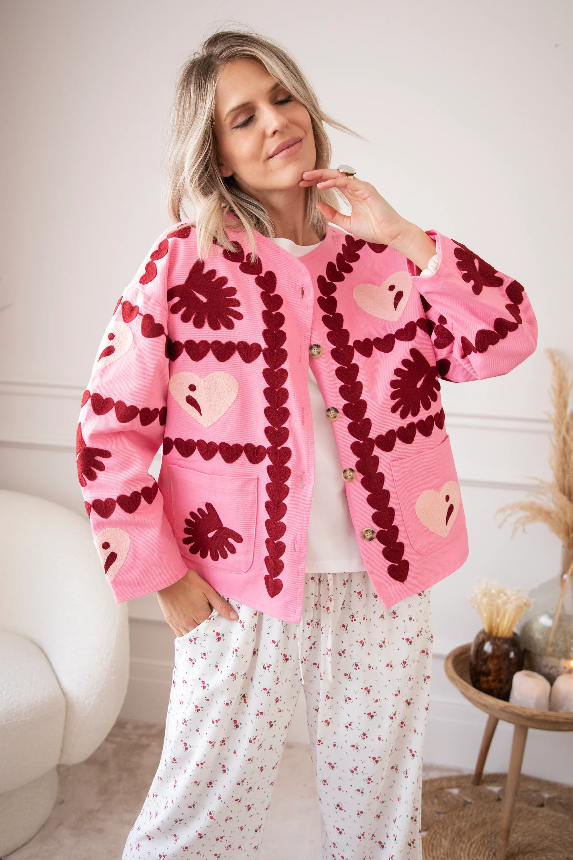 Sweetheart Hot Pink - Jacket - Image 3