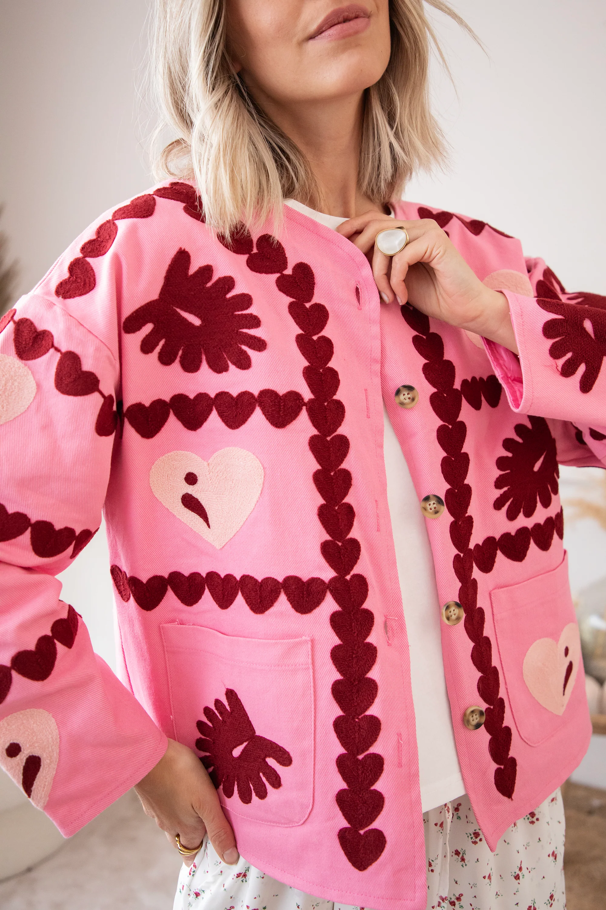 Sweetheart Hot Pink - Jacket - Image 4