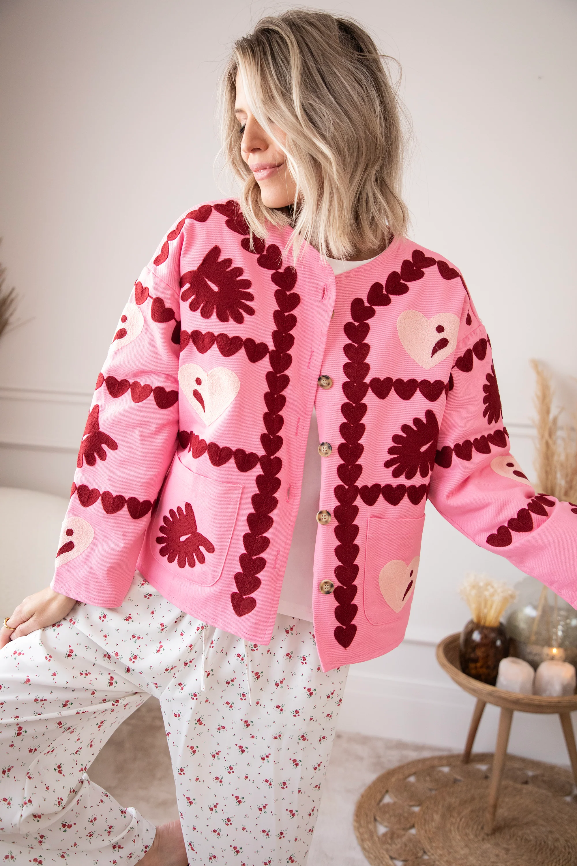 Sweetheart Hot Pink - Jacket - Image 9