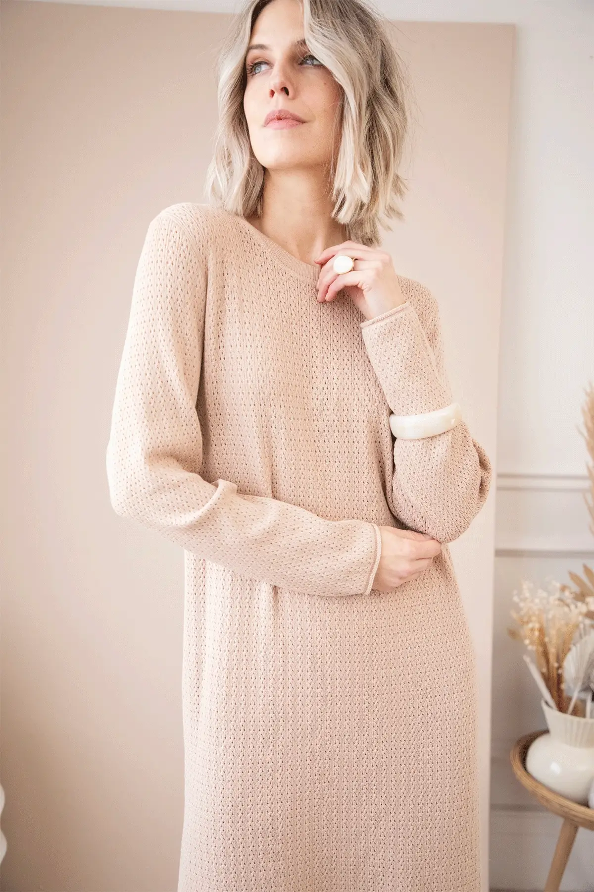 Sya Powder Pink - Jurk