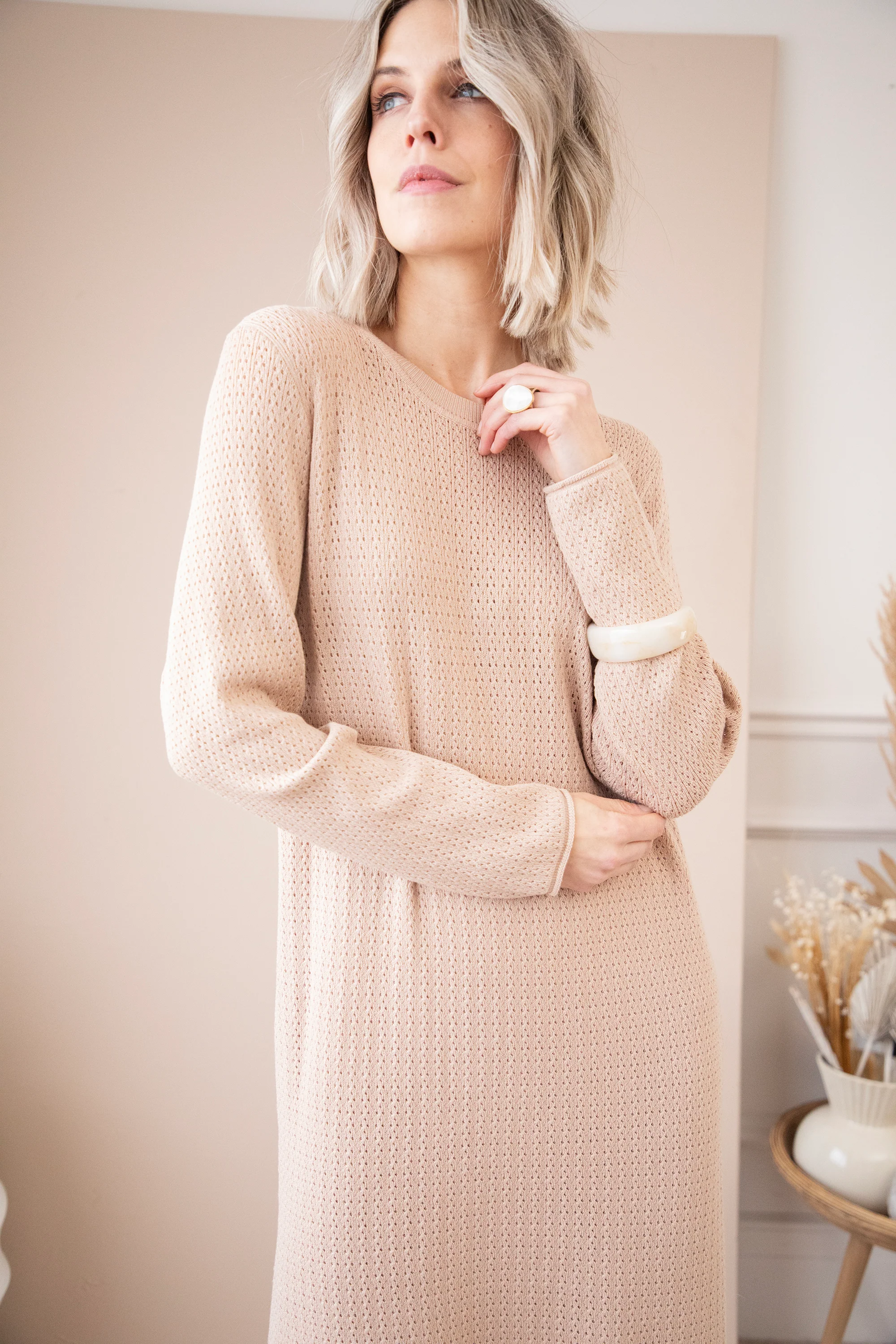 Sya Powder Pink - Jurk - Image 2