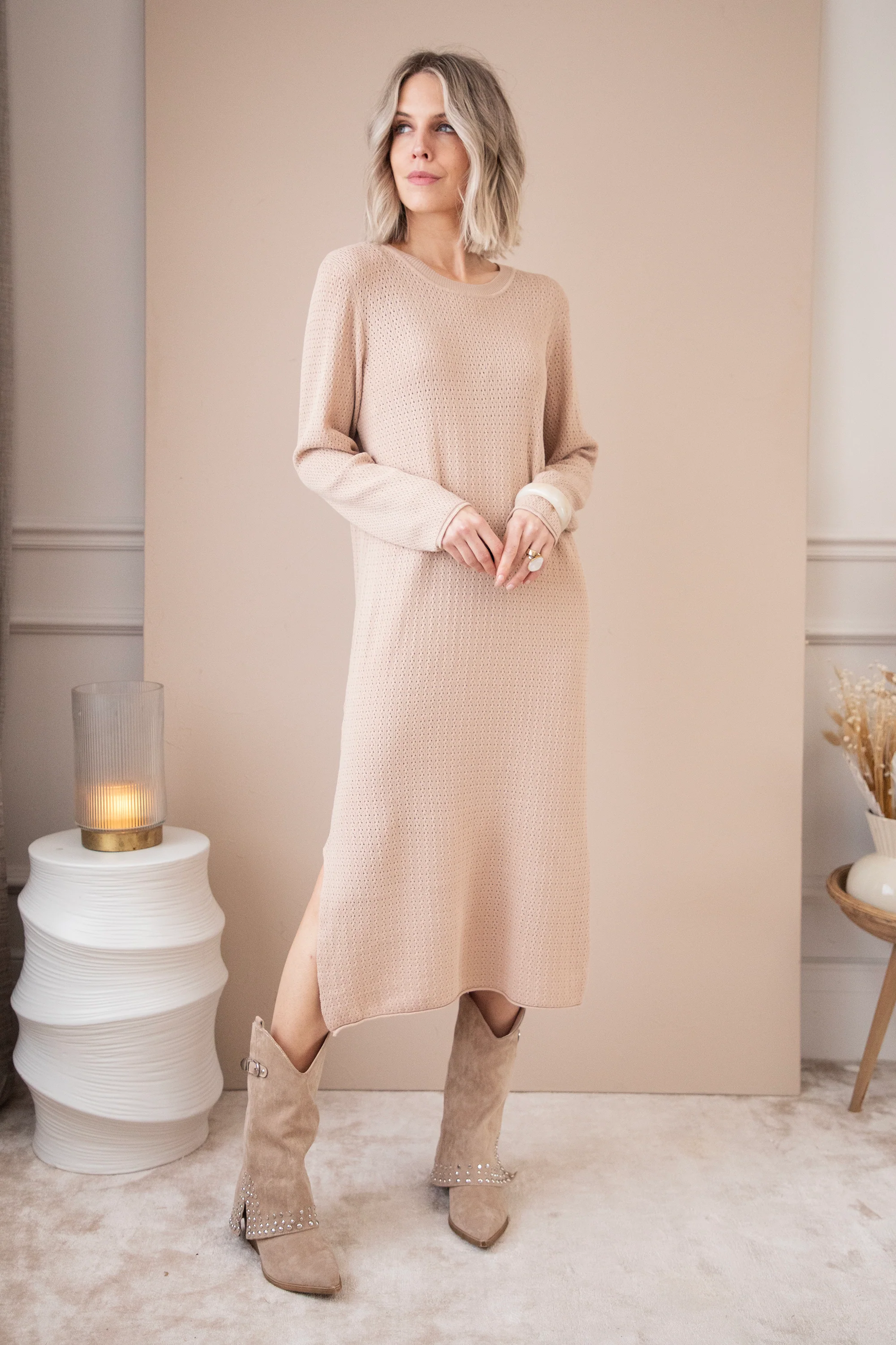 Sya Powder Pink - Jurk - Image 3