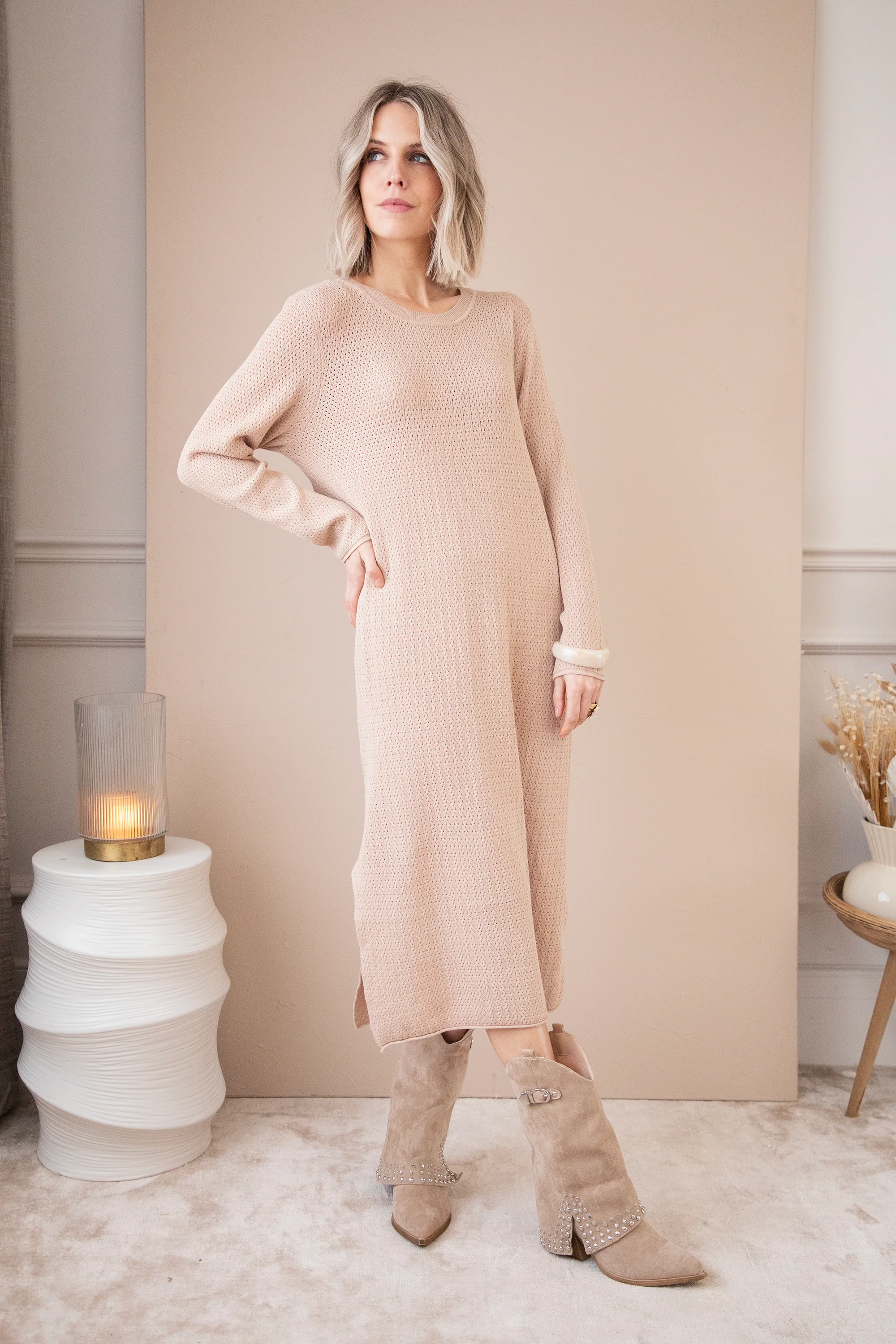 Sya Powder Pink - Jurk - Image 6