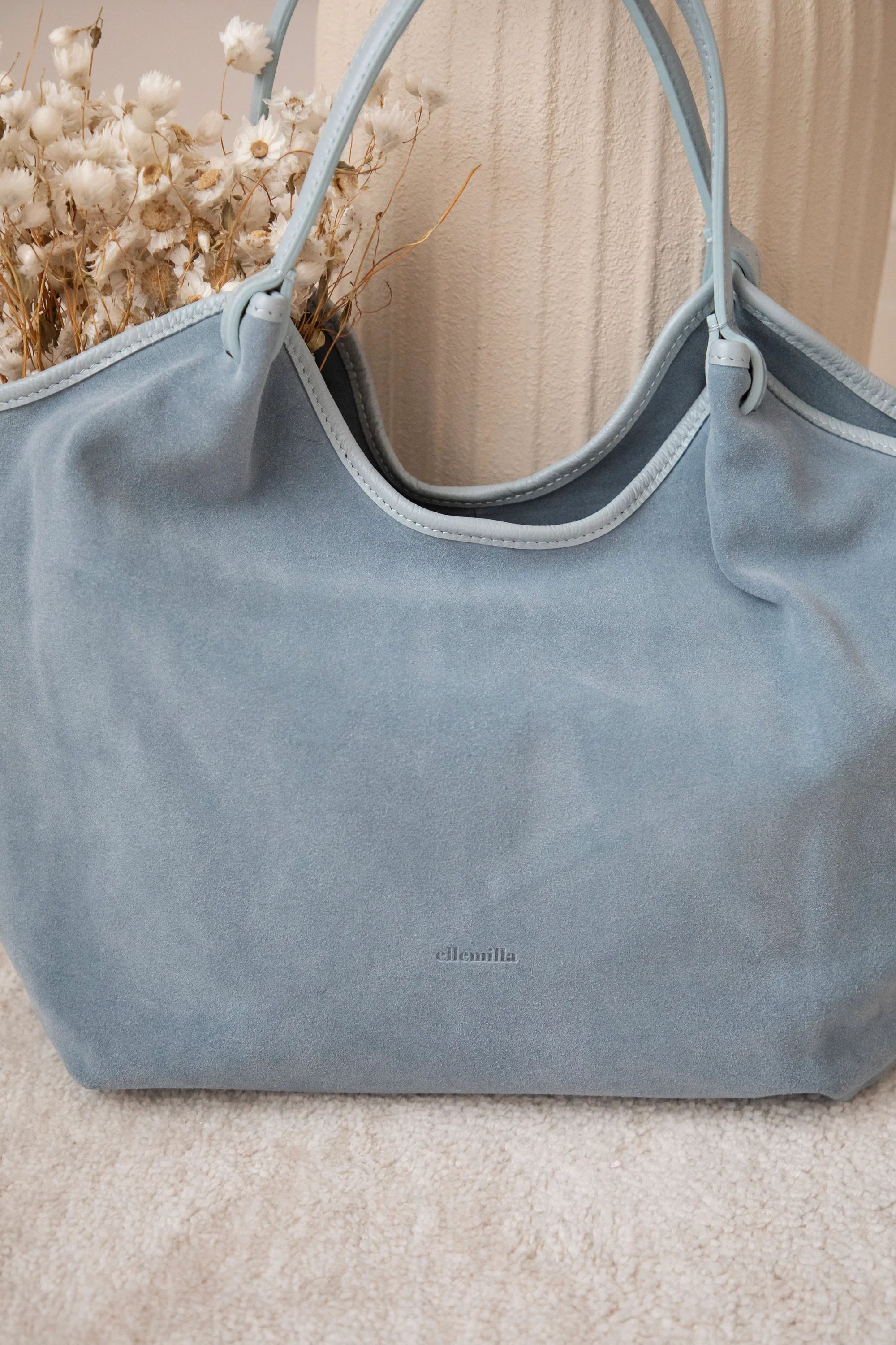 Syma Suede Blue - Handtas - Image 9