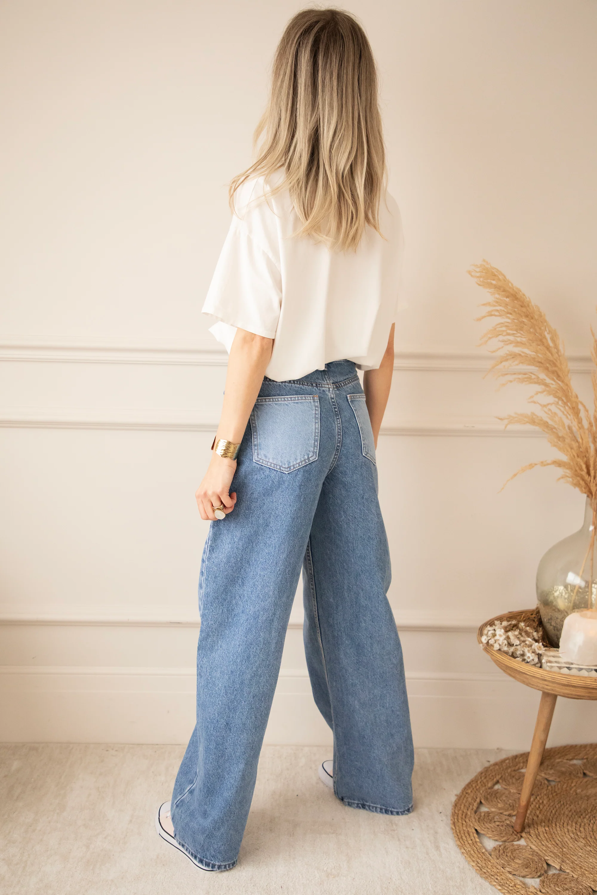Taille With A Twist Cool Blue - Jeans - Image 9