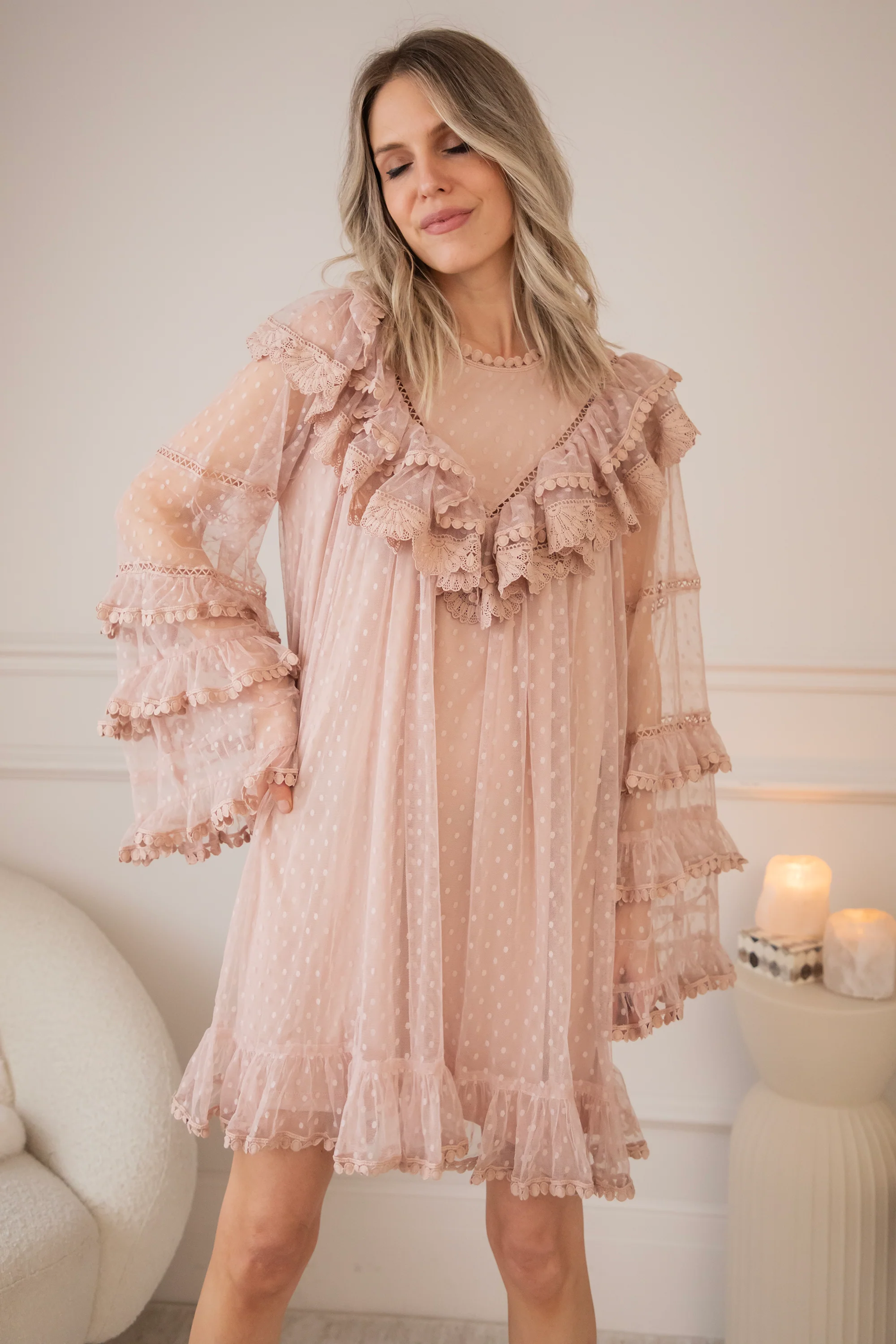 Tule Dreams Old Pink - Jurk - Image 2