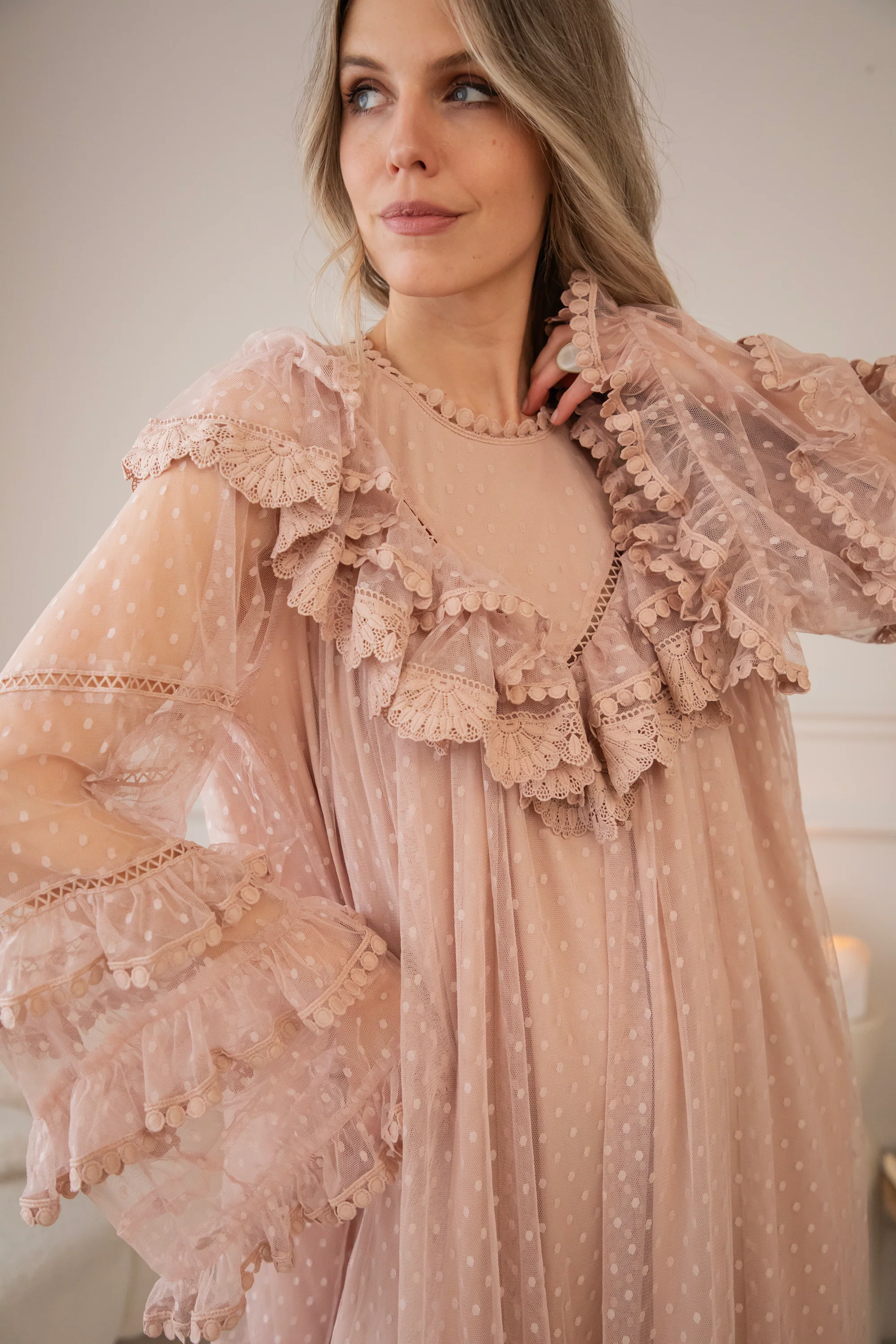 Tule Dreams Old Pink - Jurk - Image 3
