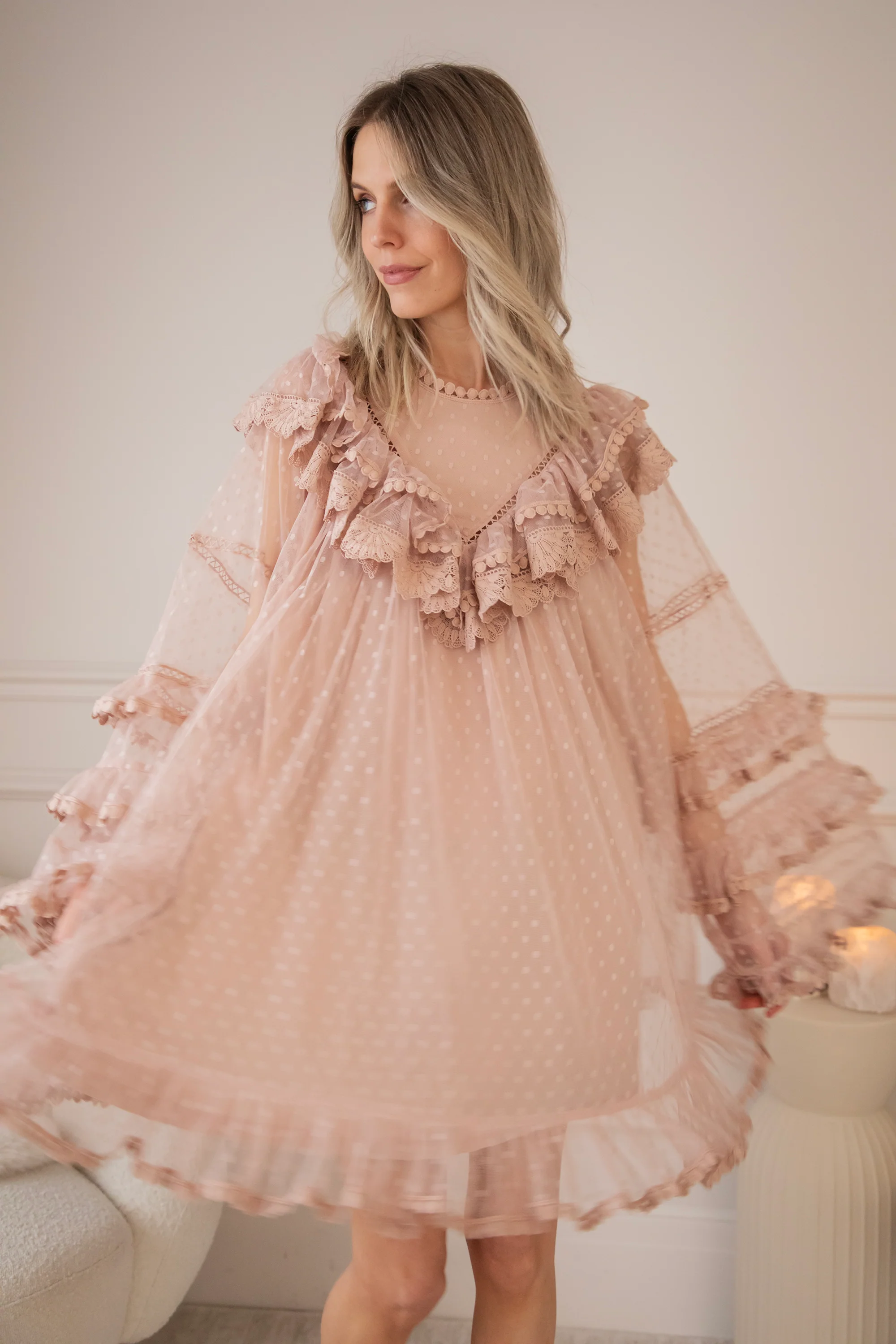 Tule Dreams Old Pink - Jurk - Image 4