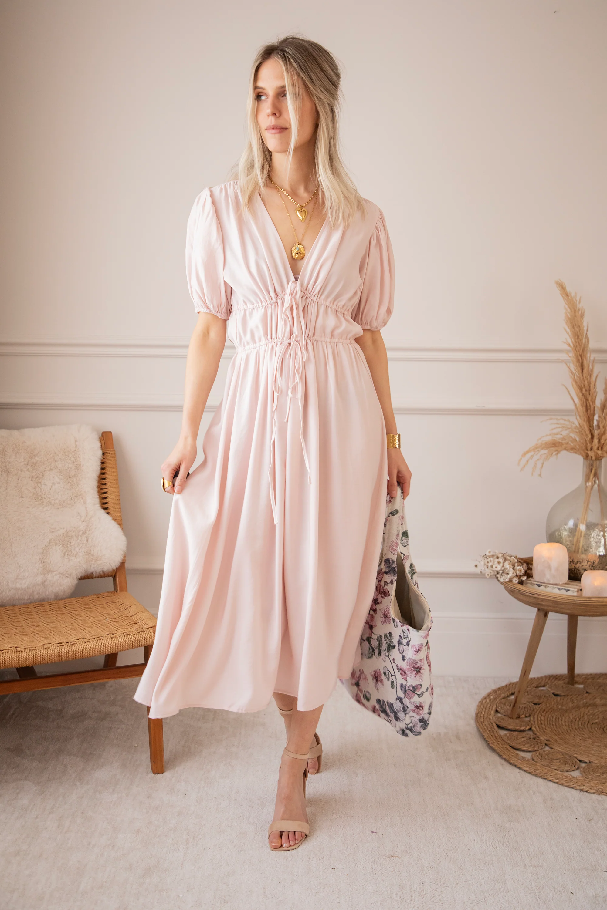 Verona Soft Pink - Jurk - Image 2