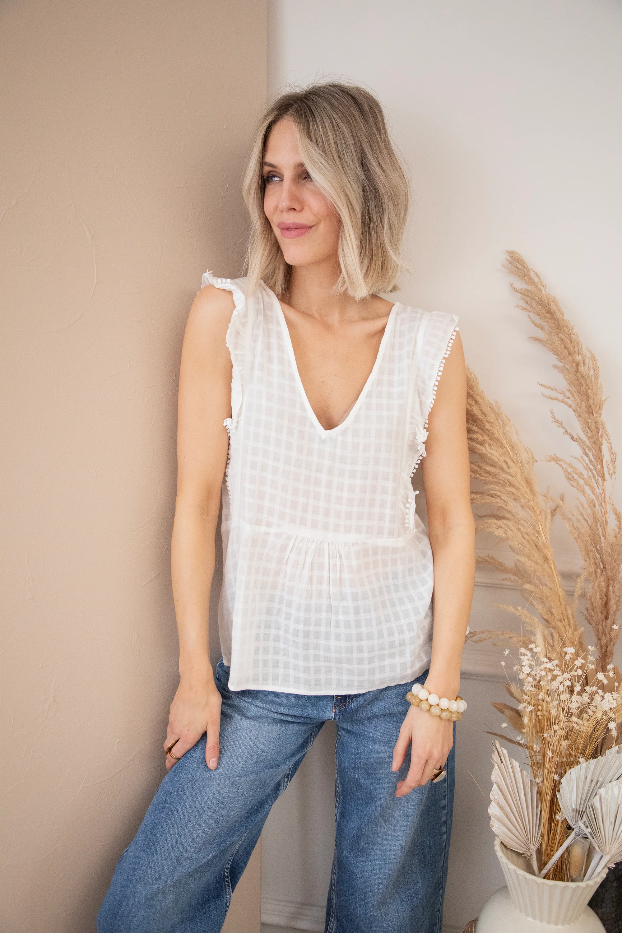 Vida White - Top - Image 5