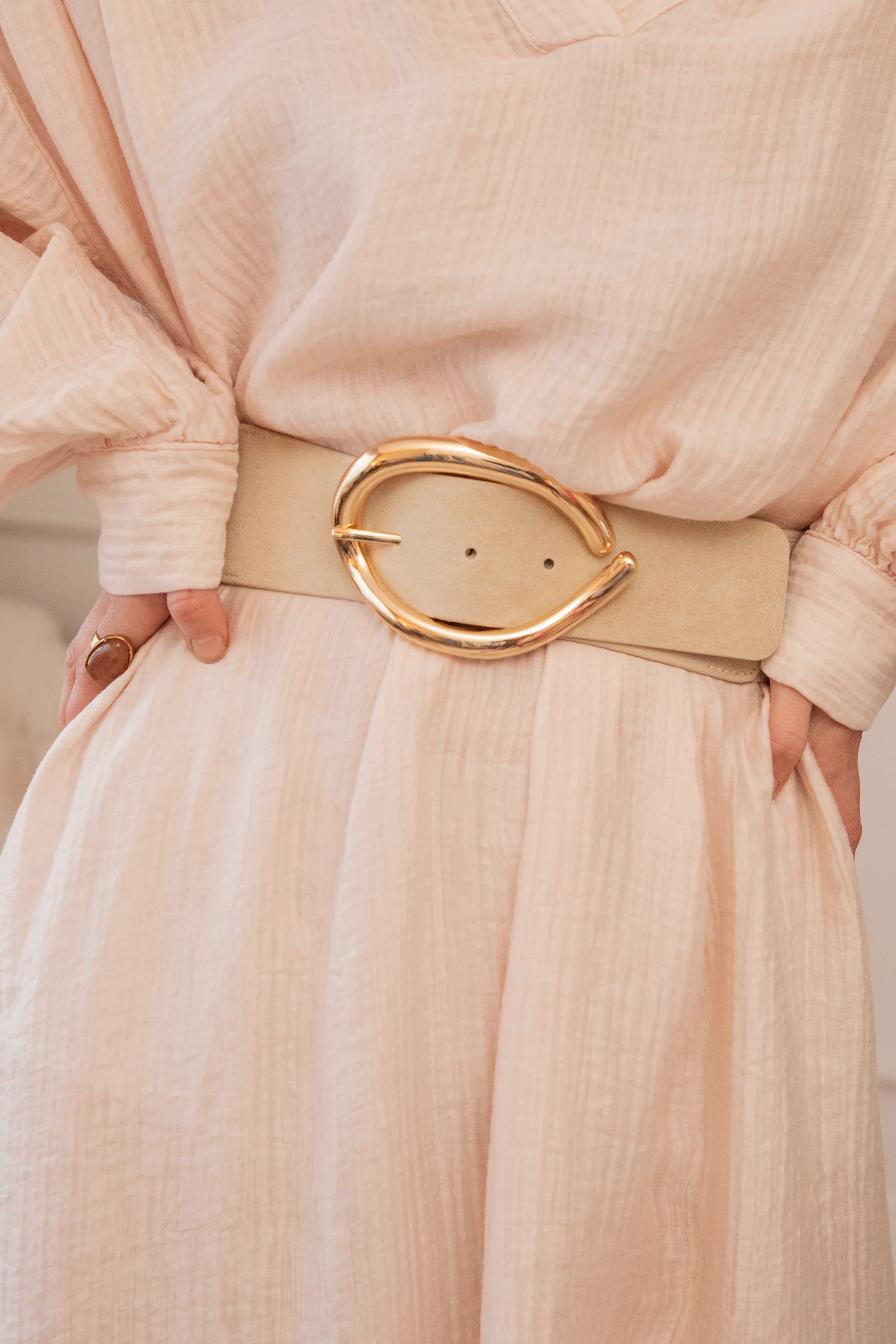 Waist Embrace Beige/Gold - Riem - Image 3