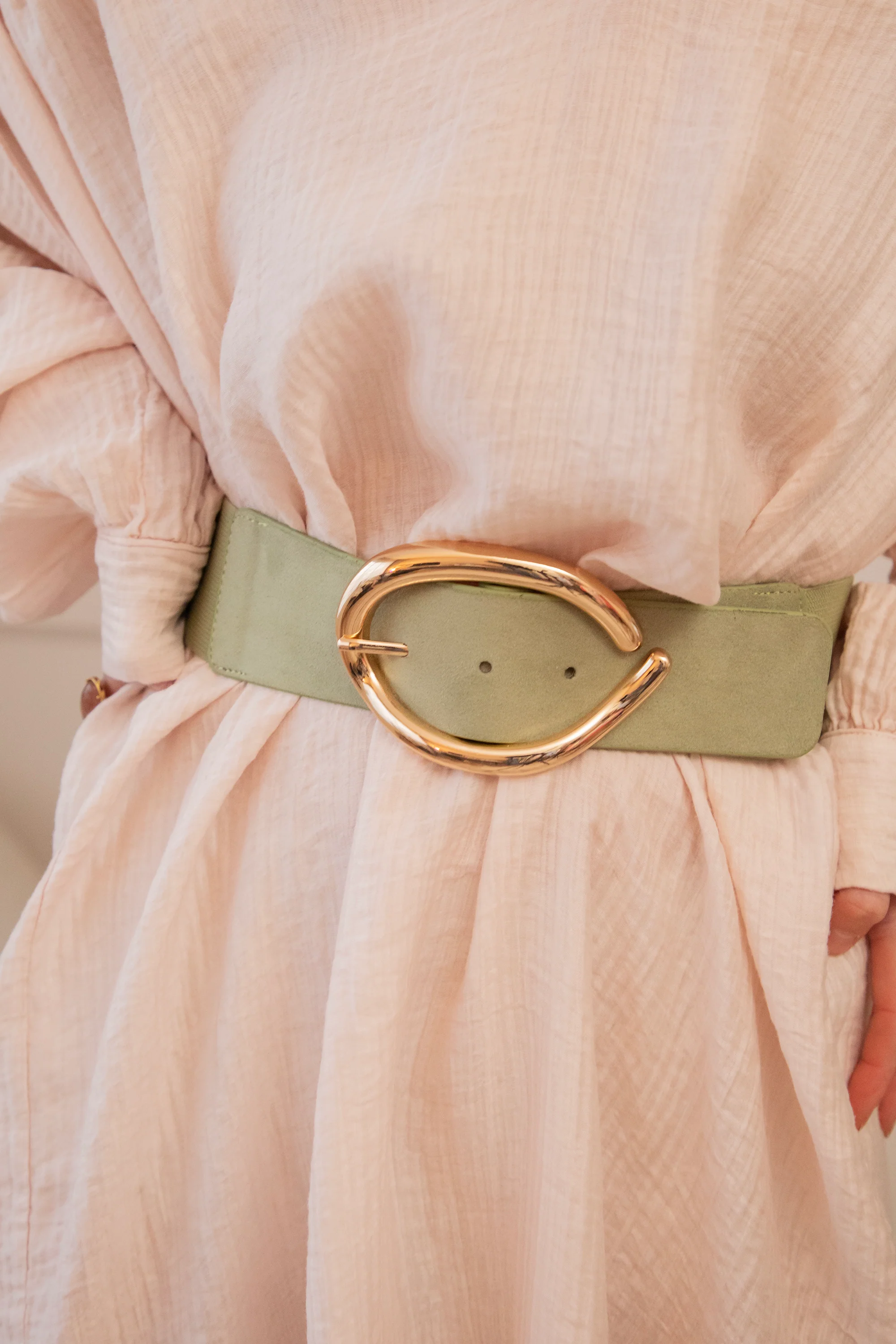 Waist Embrace Kaki/Gold - Riem - Image 2