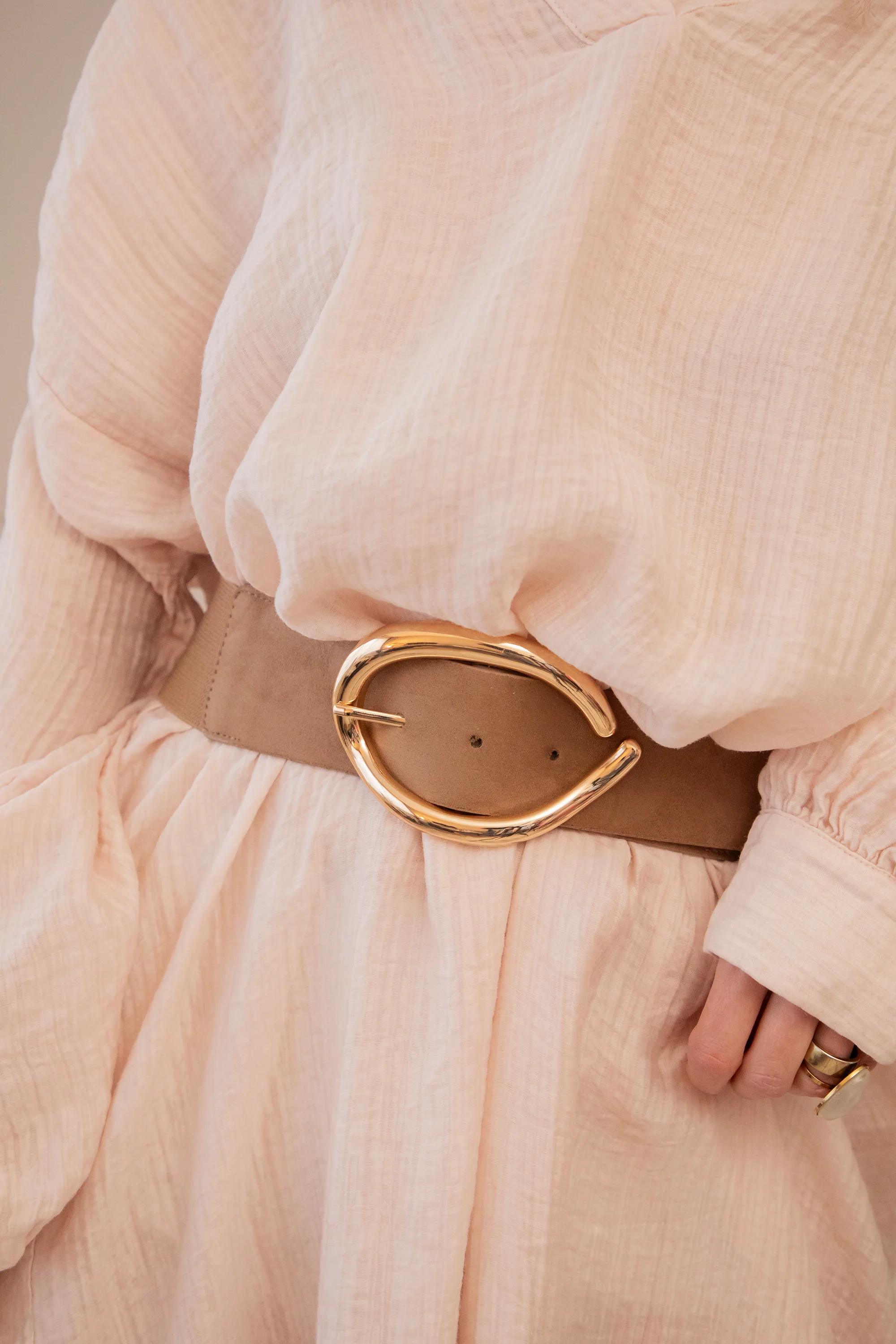 Waist Embrace Taupe/Gold - Riem - Image 6