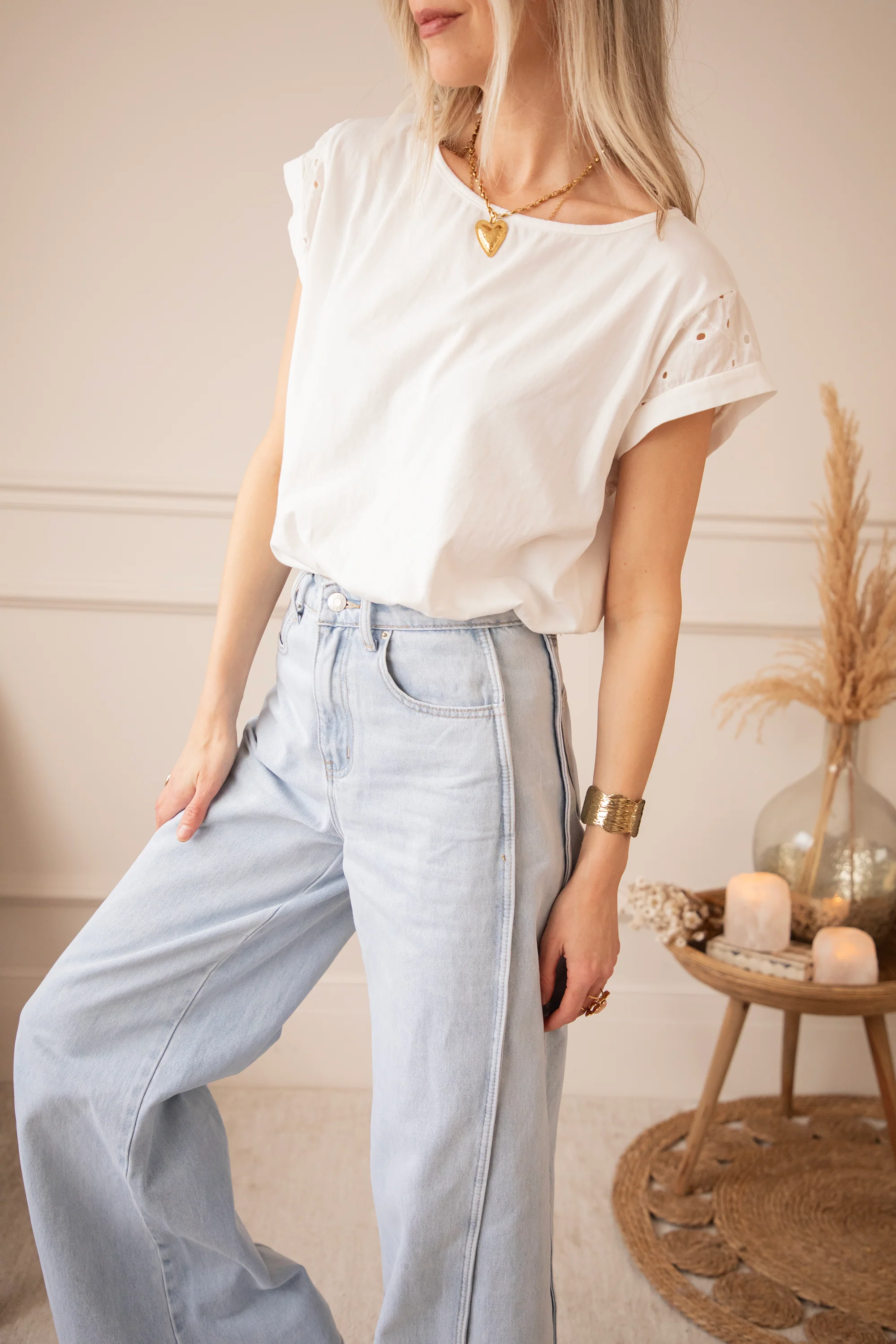 Wide Stitch Light Blue - Jeans - Image 8