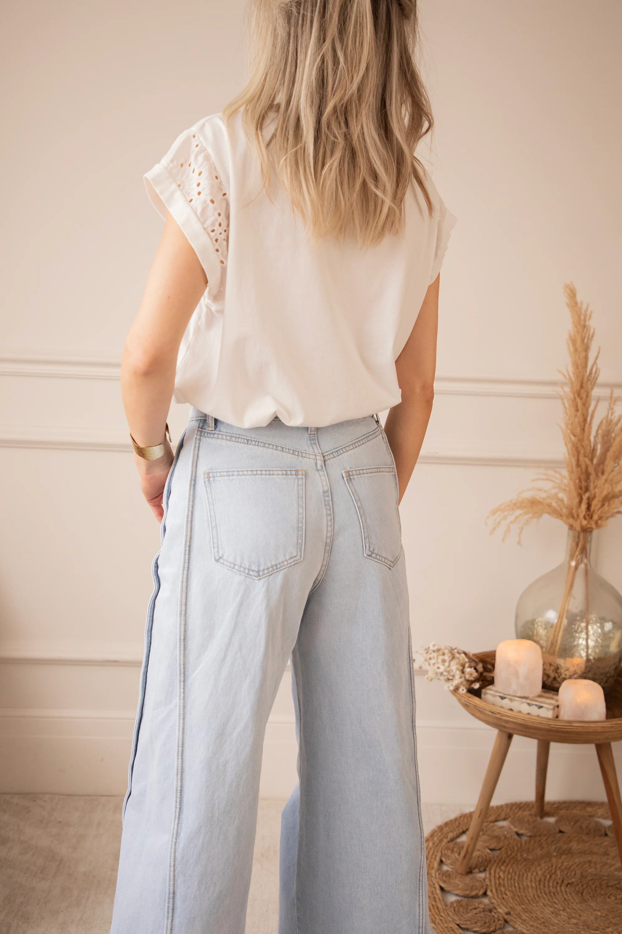 Wide Stitch Light Blue - Jeans - Image 9
