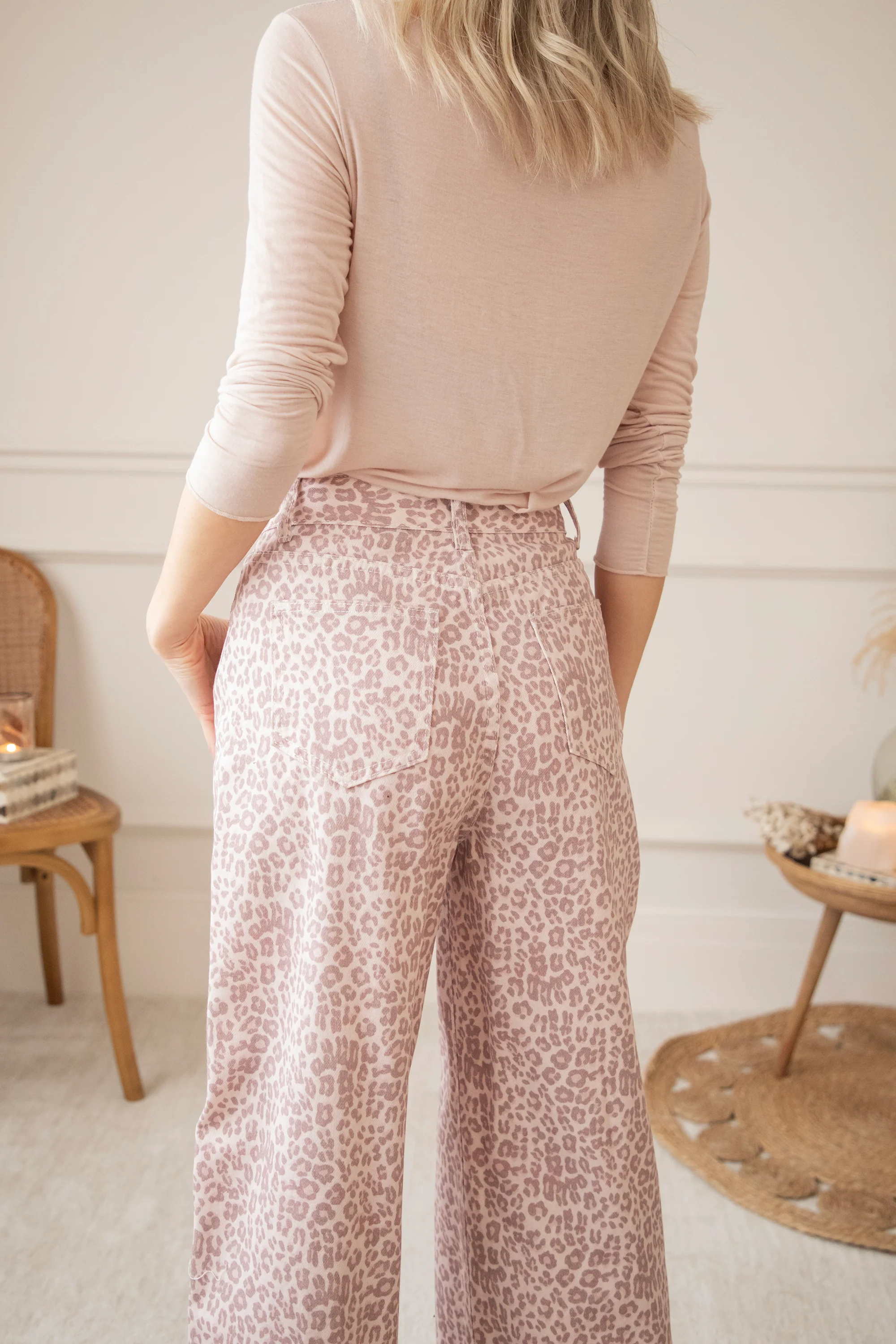 Wild Wide Soft Pink - Jeans - Image 8