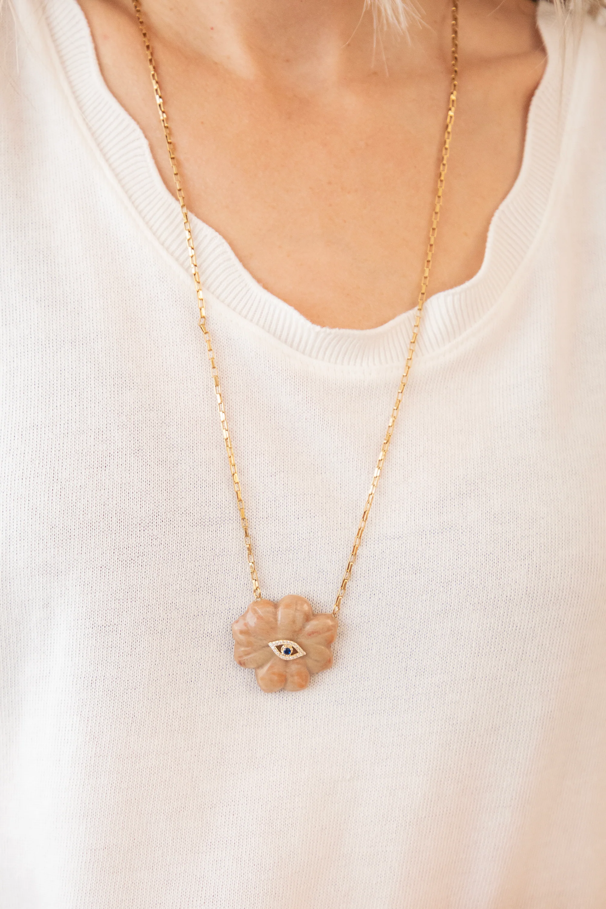 Your Crystal Guardian Brown/Red - Ketting